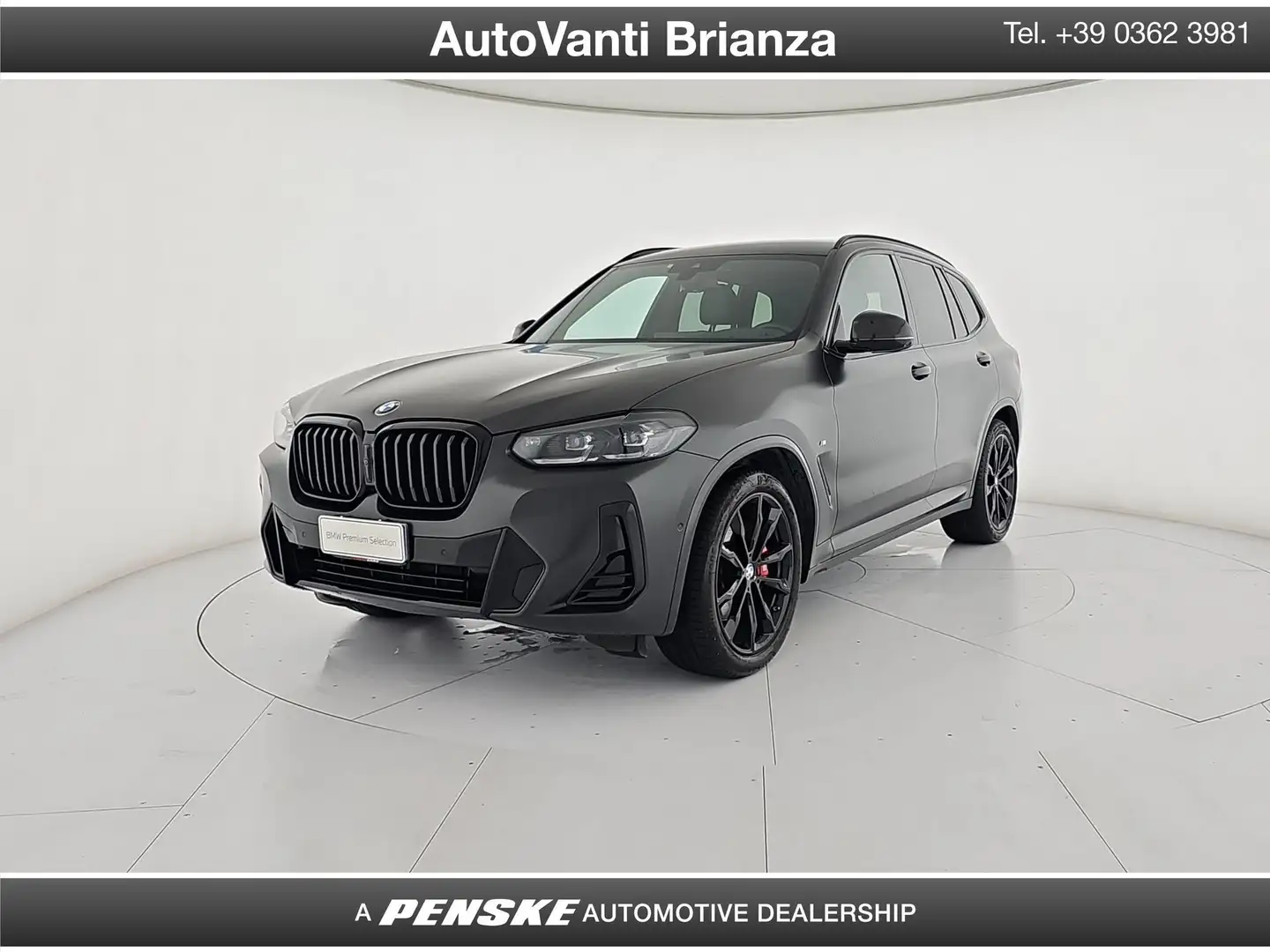 BMW X3 X3 xDrive30d 48V Msport - INDIVIDUAL FROZEN BLACK Noir - 1