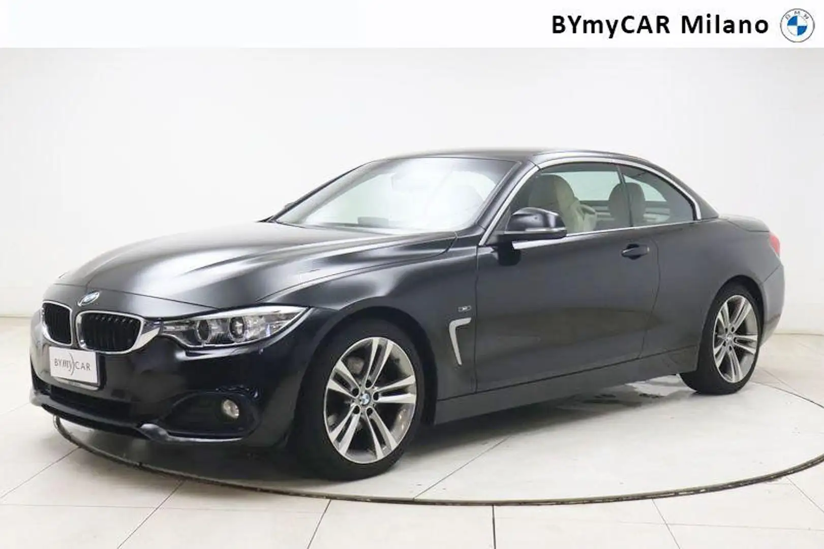 BMW 420 d Cabrio Sport 184cv auto Nero - 1