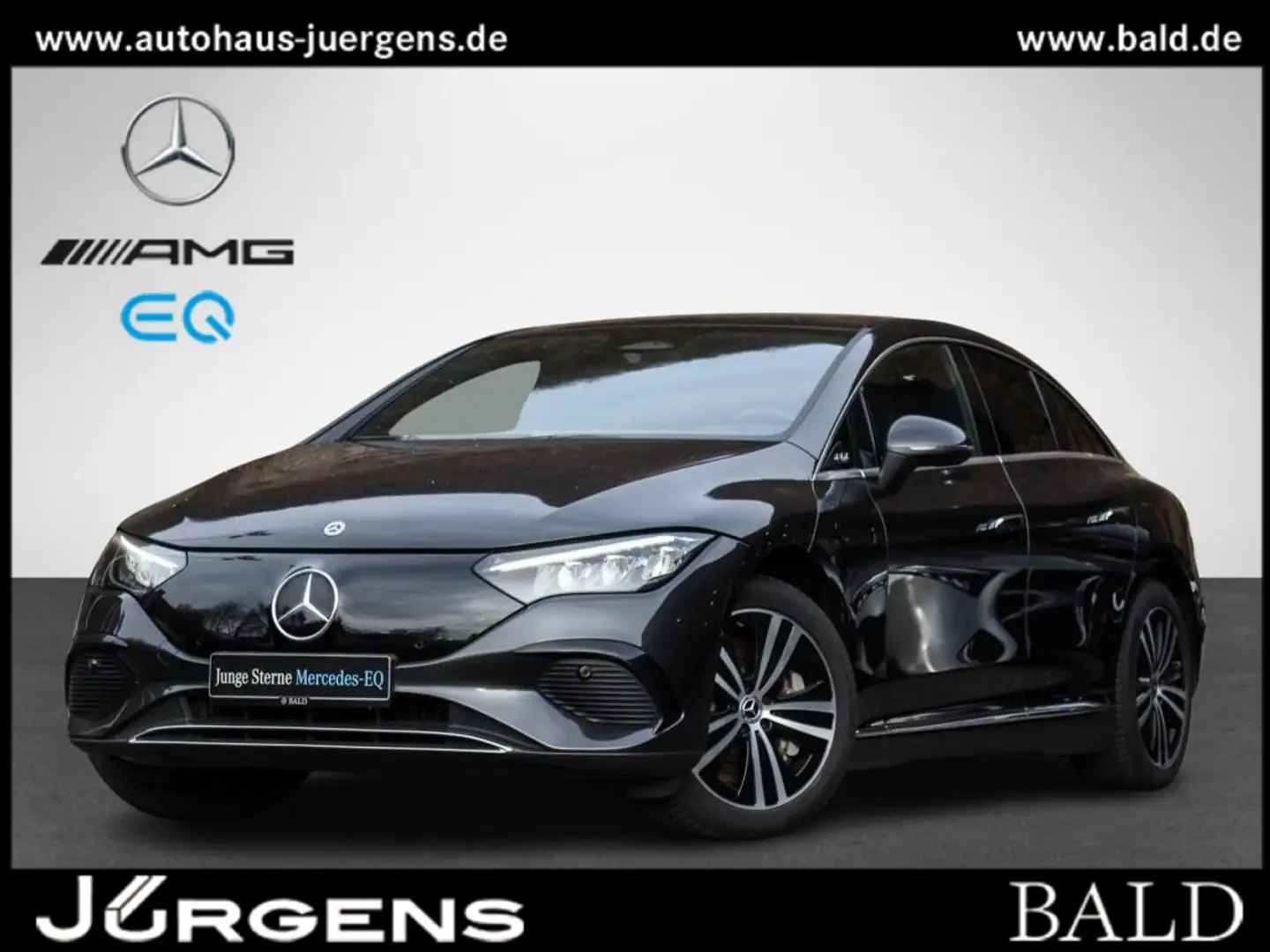 Mercedes-Benz EQE 350 + +MBUX+LED+Sitzklima+Pano+Cam+Totw+Distr Grau - 1