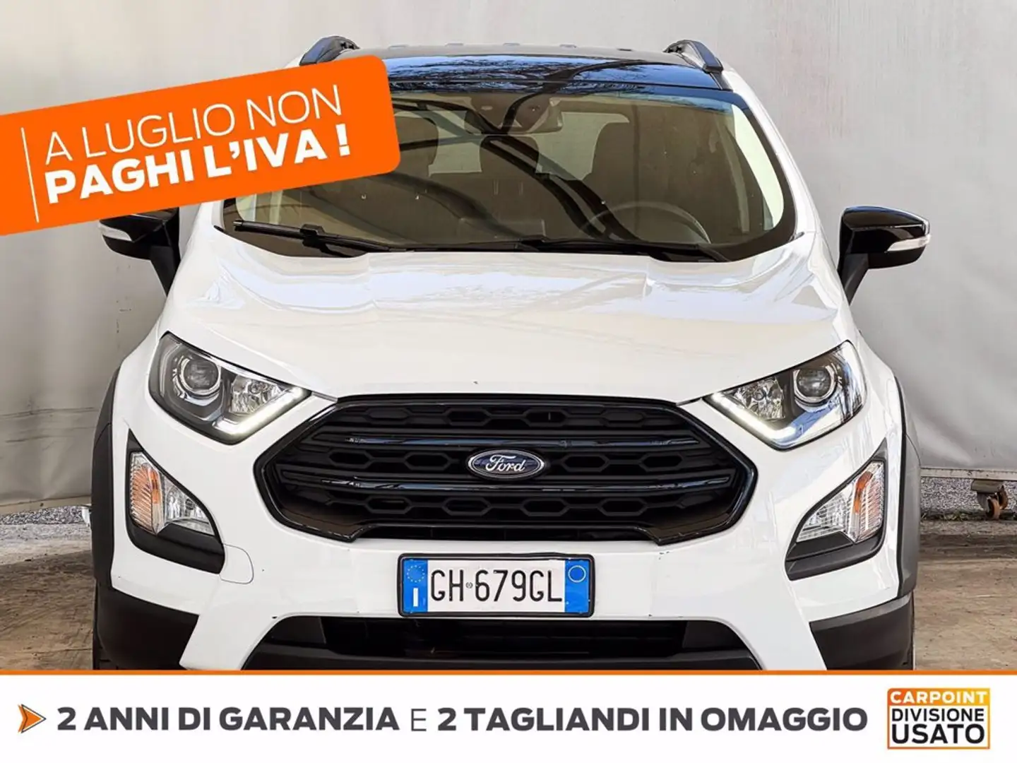 Ford EcoSport 1.0 ecoboost active s&s 125cv Bianco - 2