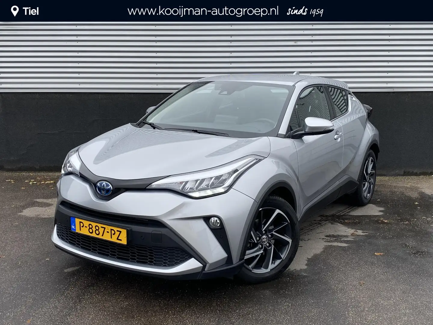 Toyota C-HR 2.0 Hybrid Dynamic 180PK! NL-auto! Keyless, naviga Grau - 1