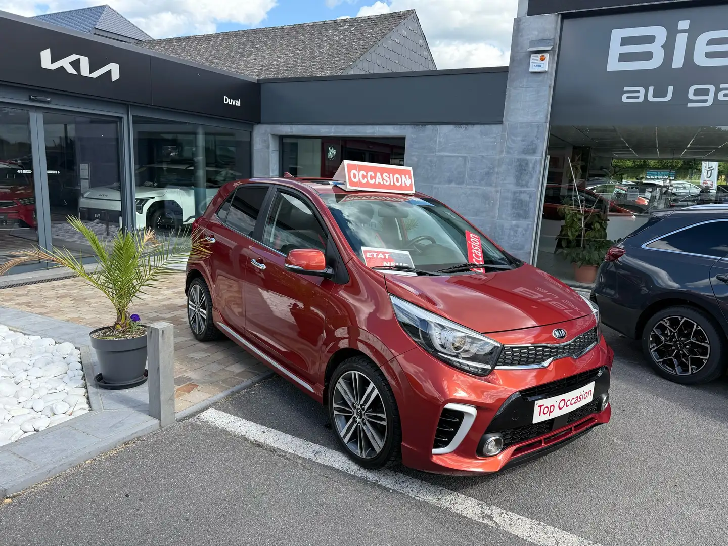 Kia Picanto 😍GT LINE FULL OPTIONS👍AUTOMATIQUE RARE✅A S Oranje - 1