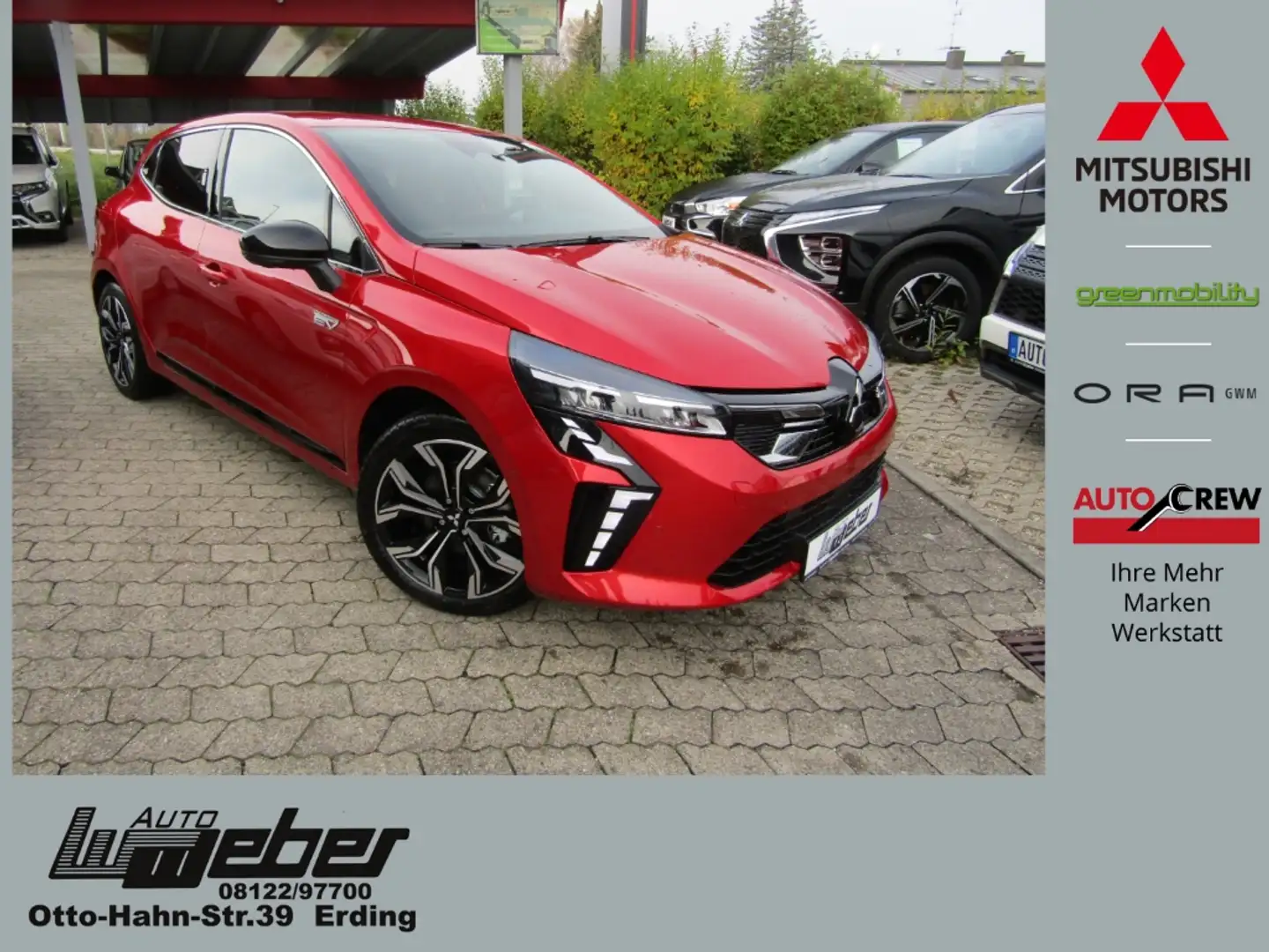 Mitsubishi Colt 1.6 Hybrid TOP NAVI LED SHZ LKHZ ACC RFK BOSE Rot - 1