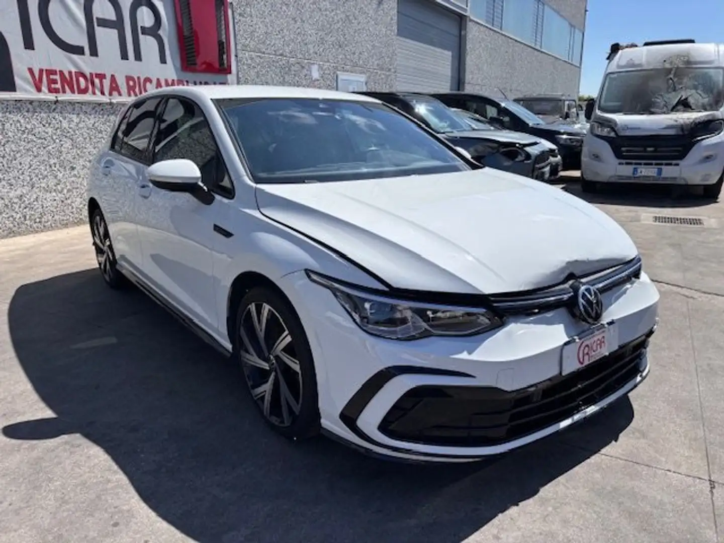 Volkswagen Golf Golf 1.5 tsi evo R-Line 150cv Bianco - 1