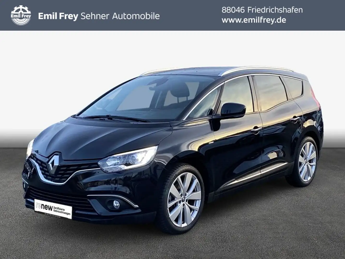 Renault Grand Scenic TCe 160 GPF Deluxe-Paket LIMITED Noir - 1