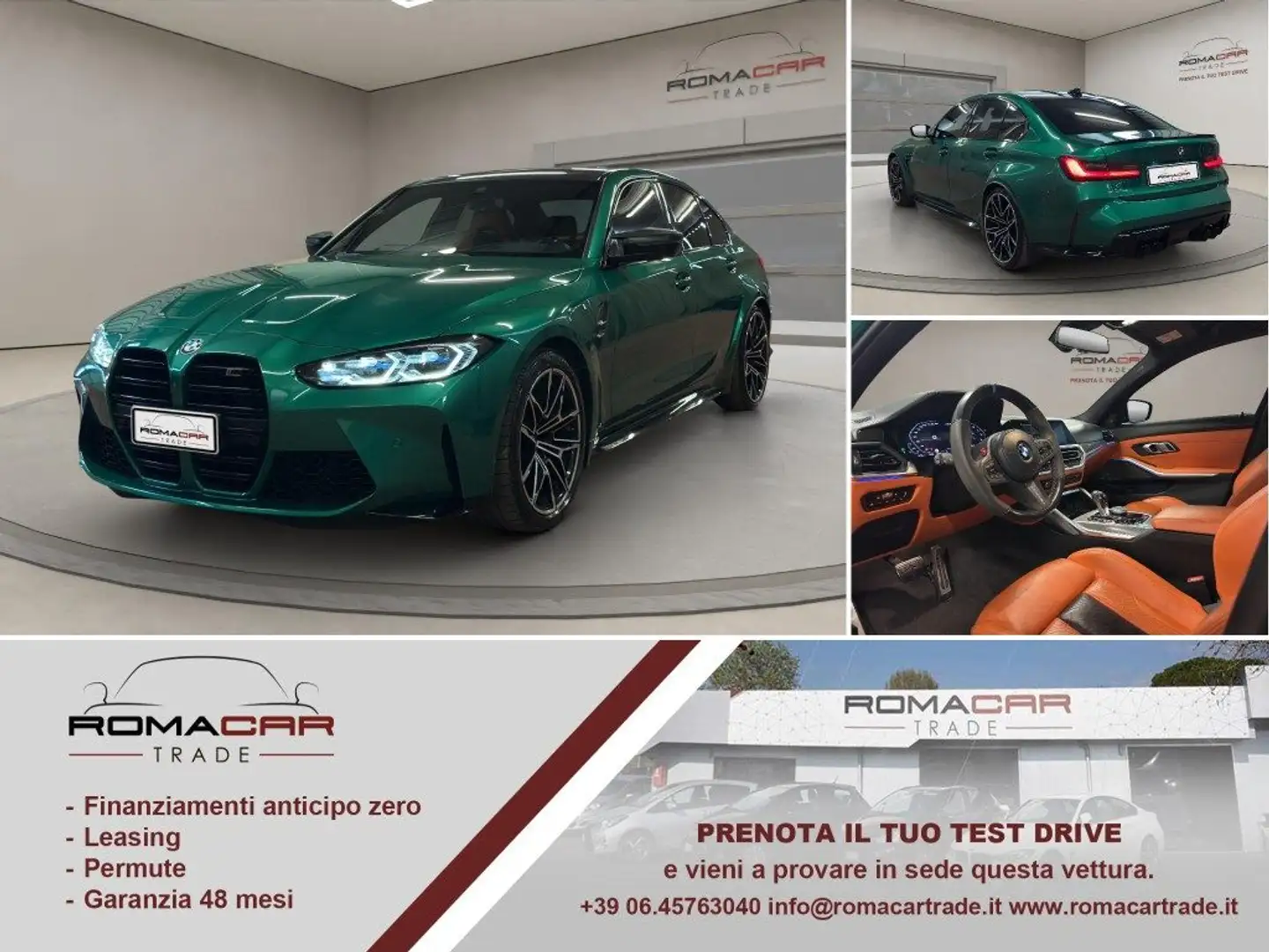 BMW M3 Competition Verde - 1