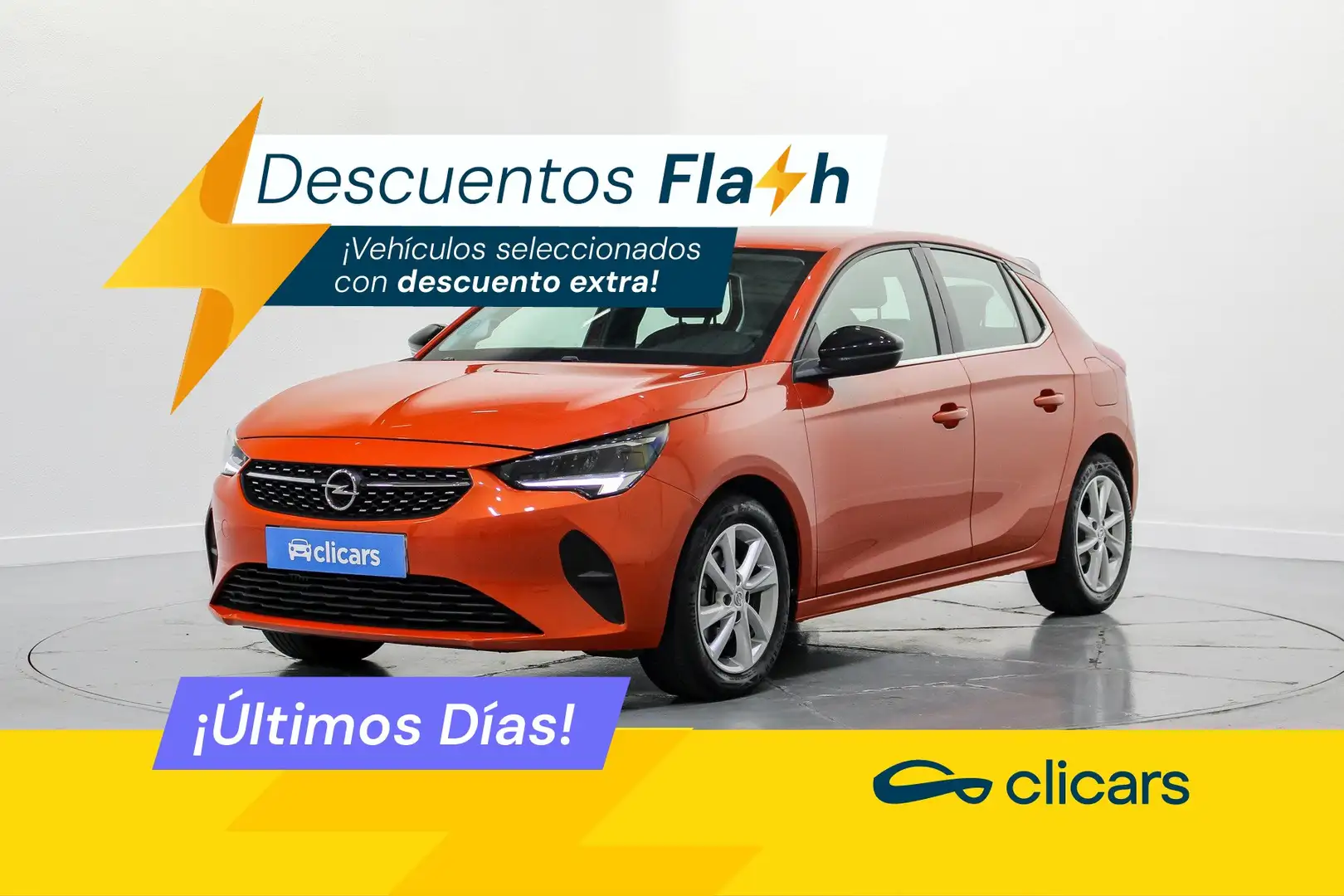 Opel Corsa 1.2T XHT S/S Elegance AT8 100 Naranja - 1