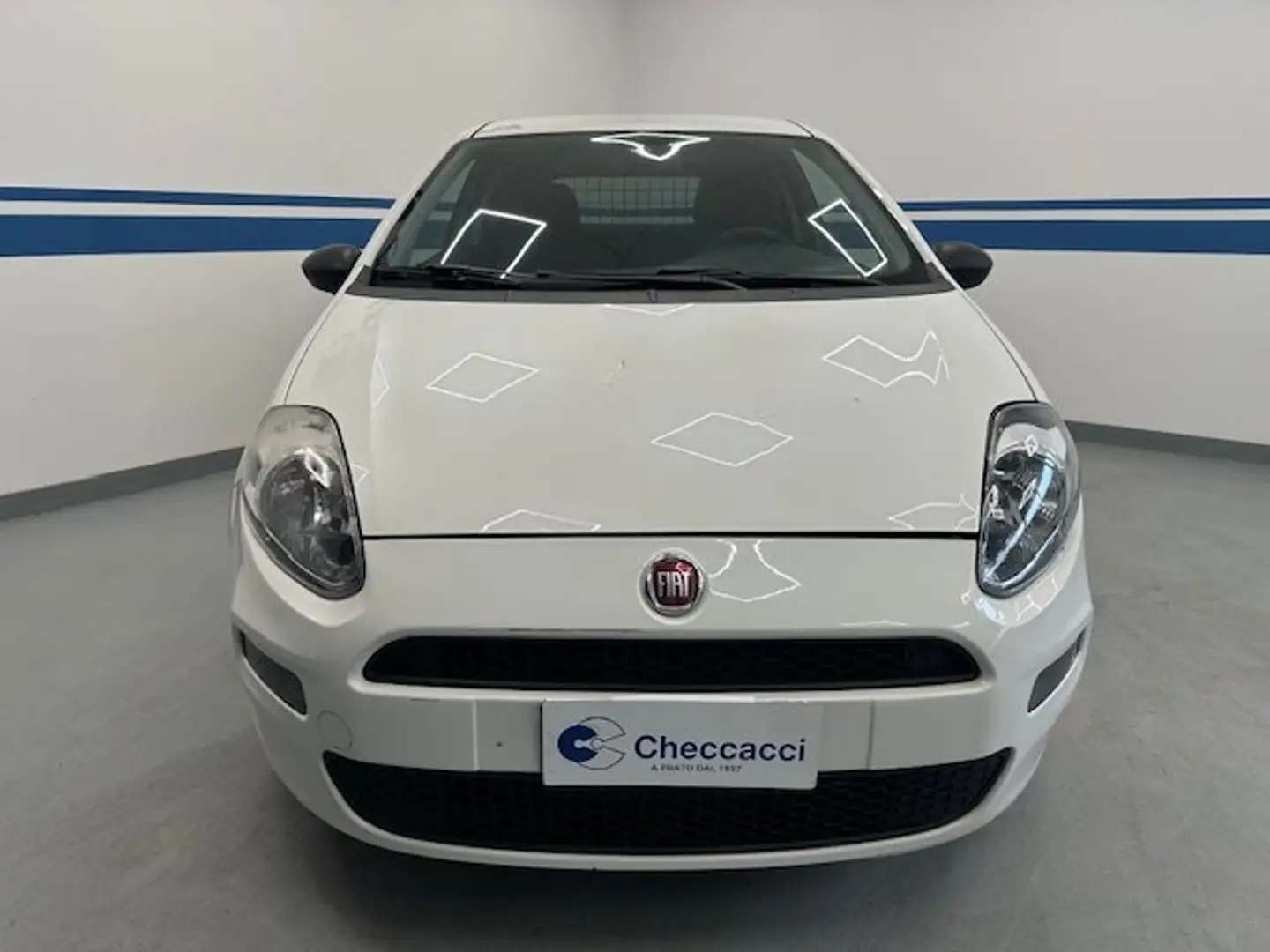 Fiat Grande Punto SENZA IVA 1.3 MJT 75CV 3 porte Van 2 posti Wit - 2