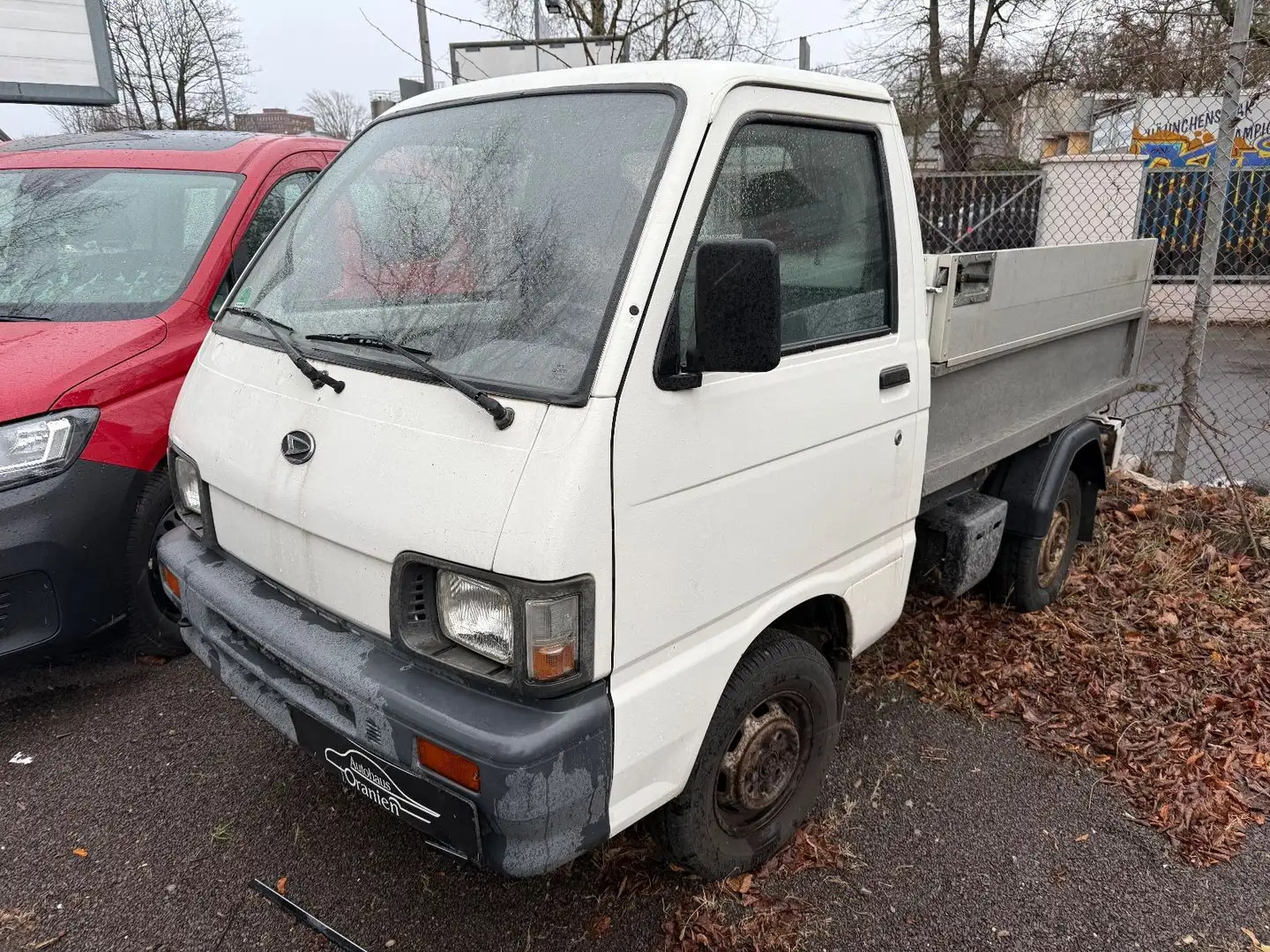 Piaggio Porter KIPPER TÜV 11/2026,AHK Weiß - 2