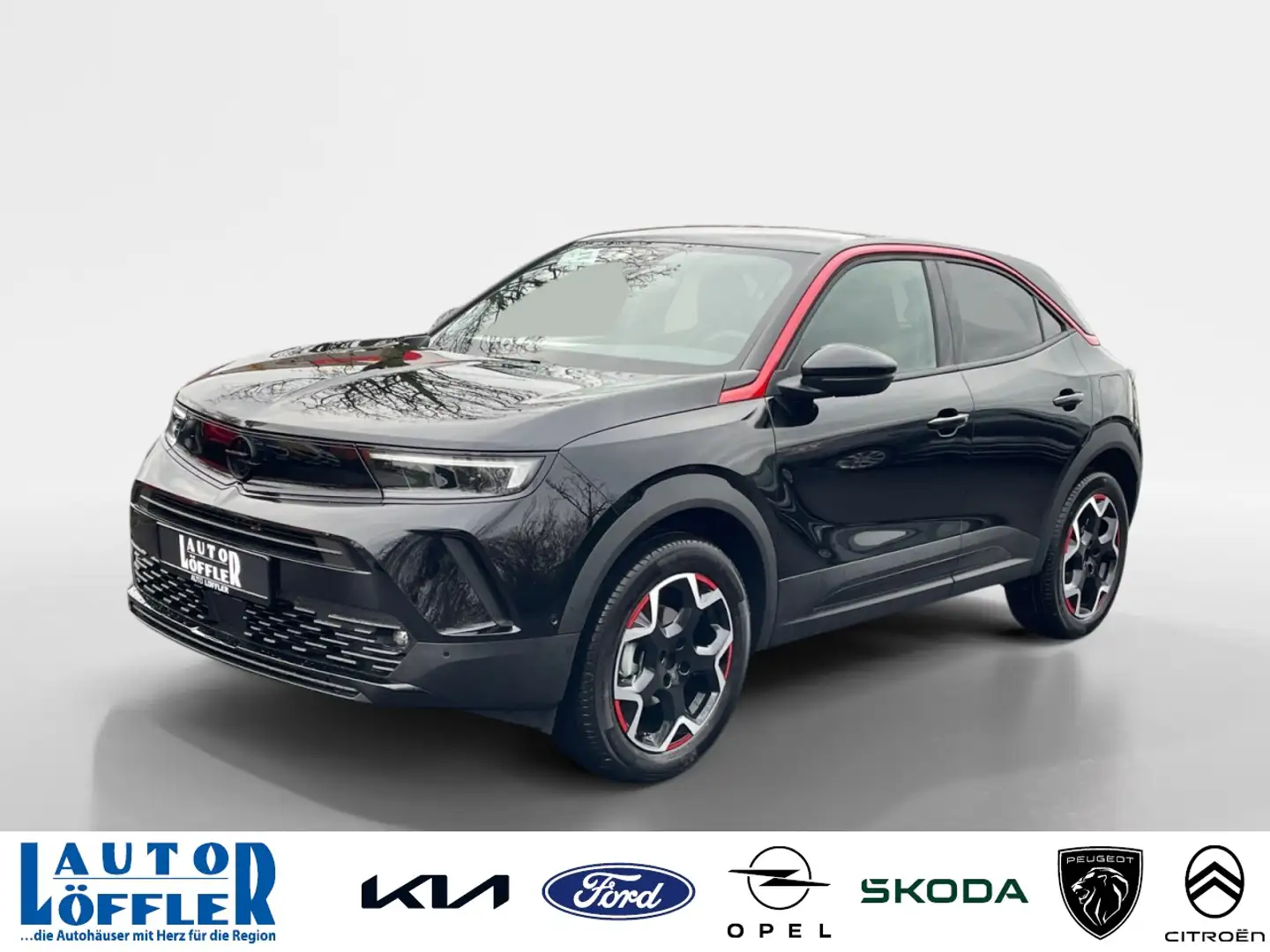 Opel Mokka 1.2 GS Navi Klimaaut. PDC RFK SHZ LHZ DAB Klima Schwarz - 1