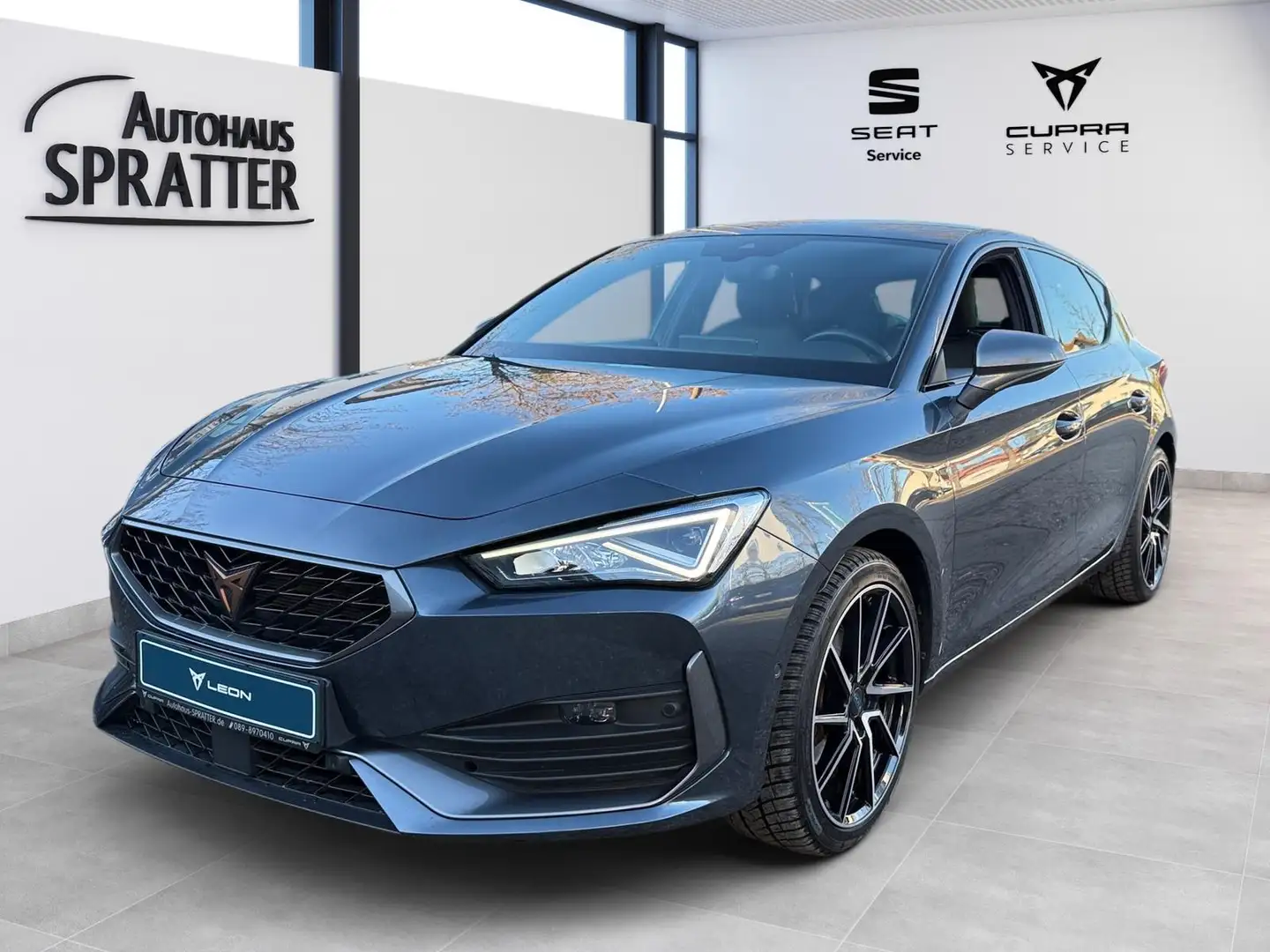 CUPRA Leon 1.5 eTSI DSG NAVI ACC LED SHZ Kamera Grau - 1