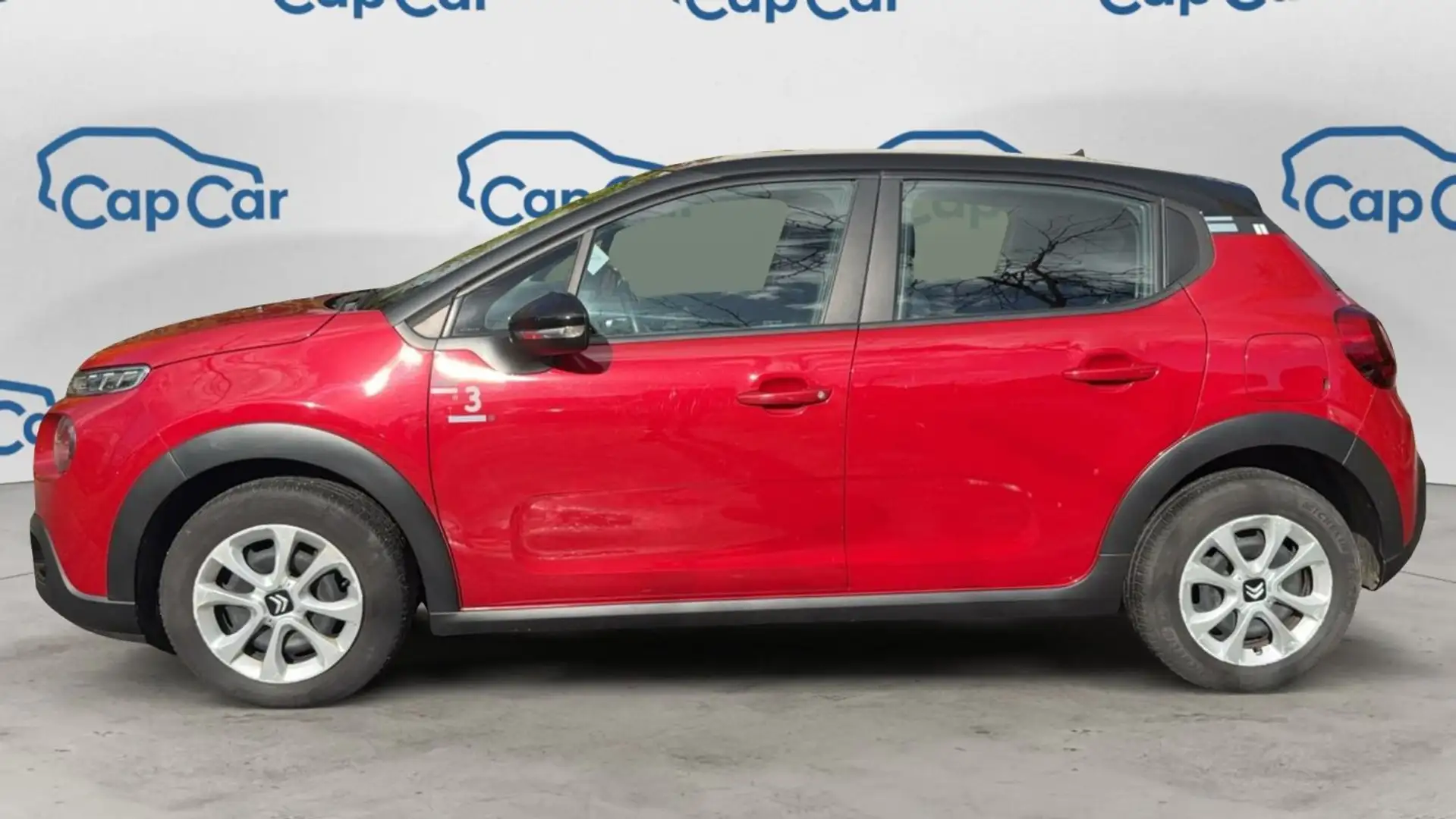 Citroen C3 III 1.2 PureTech 82 Graphic - Entretien constructeur Rouge - 2