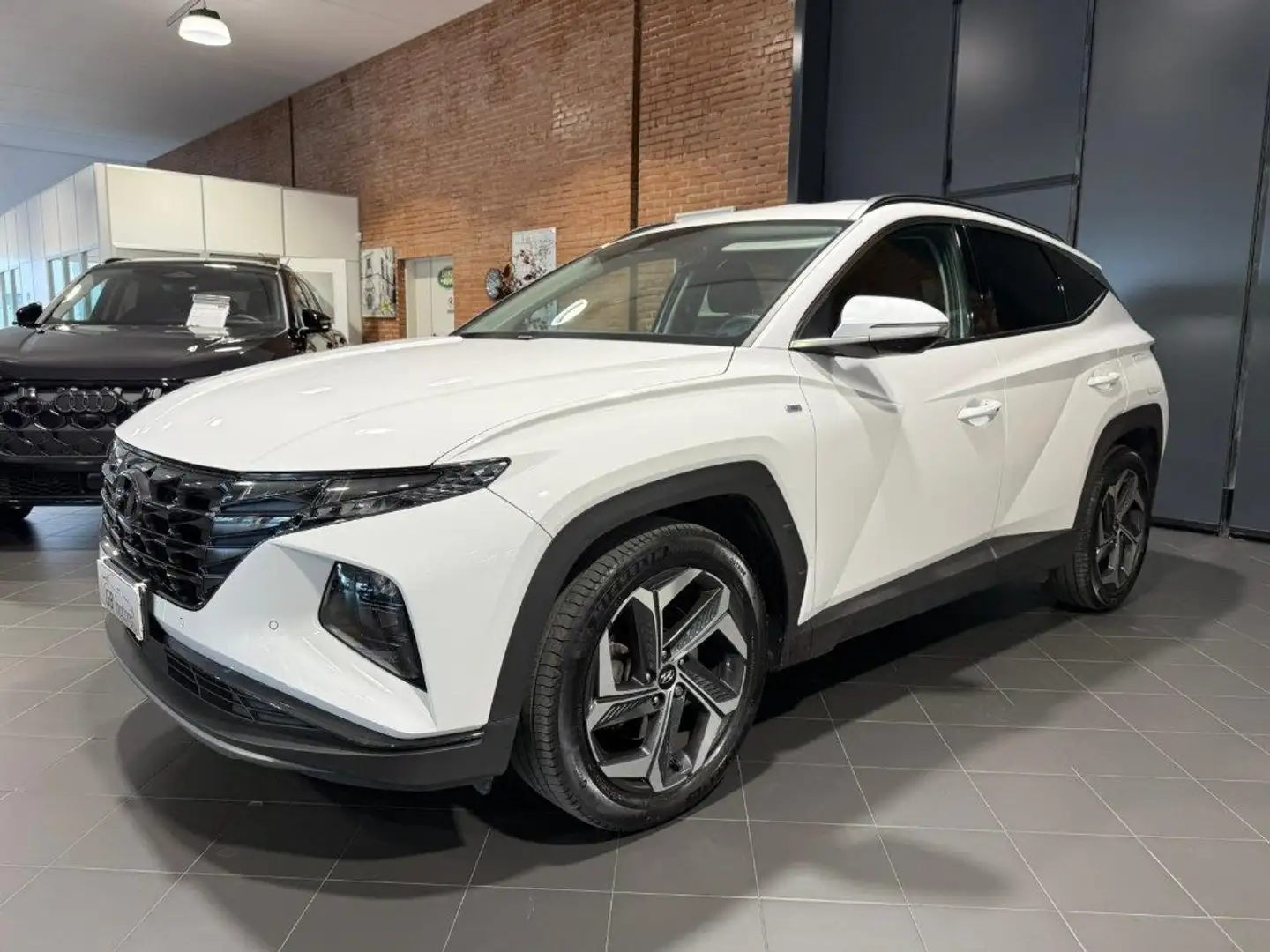 Hyundai TUCSON 1.6 CRDI 48V DCT Exellence NAVI - LED - ACC - 19 Blanc - 1