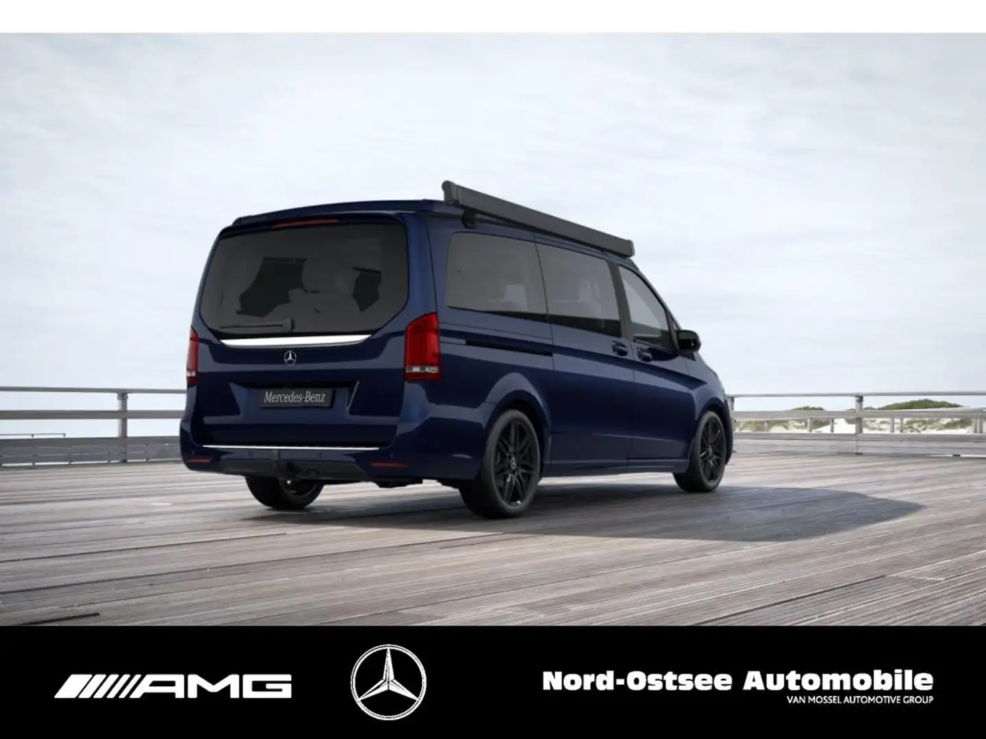 Mercedes-Benz Marco Polo V 250  HORIZON AHK LED MBUX DISTR NAVI Niebieski - 2