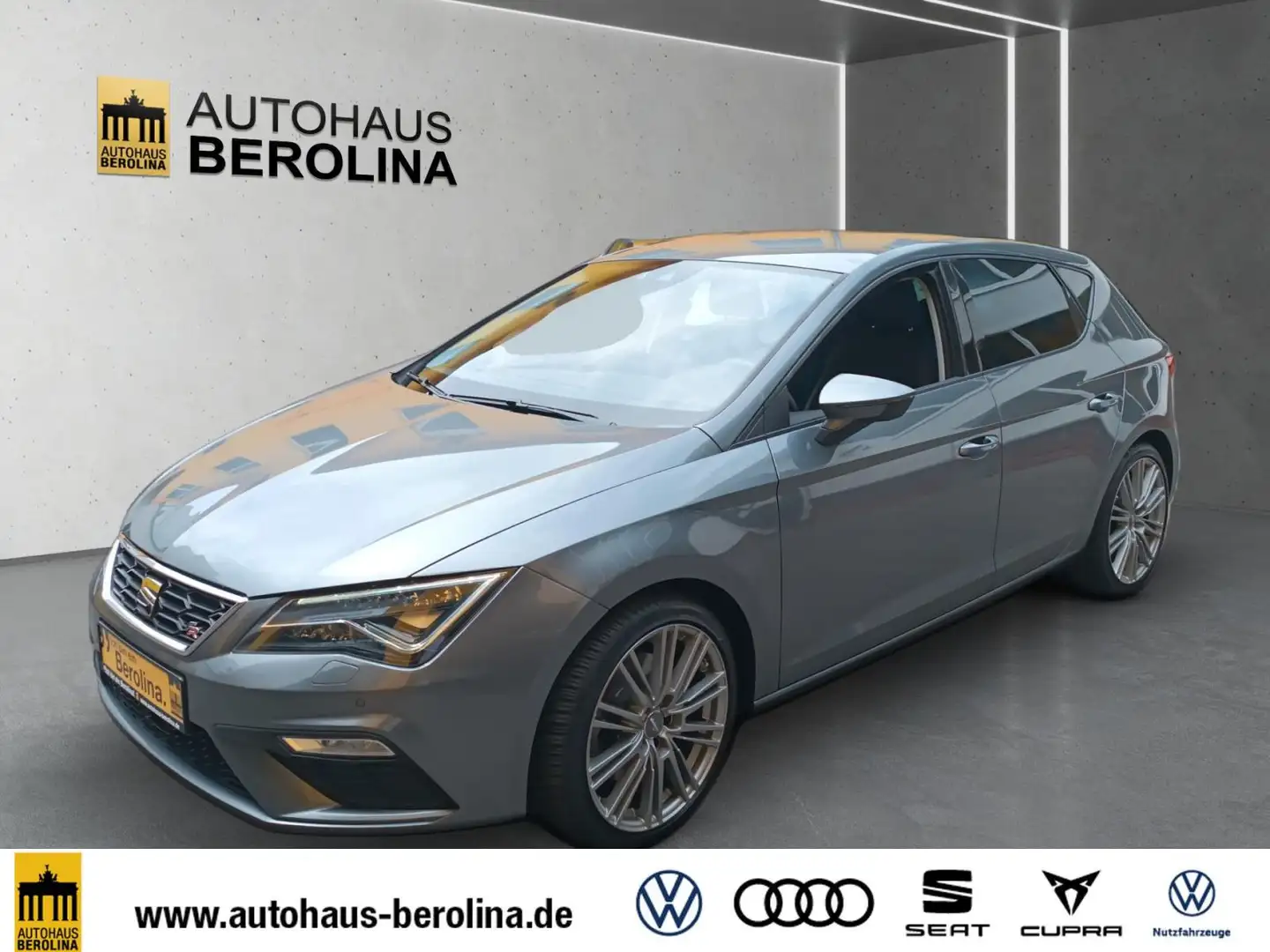 SEAT Leon 1.8 TSI FR DSG *ACC*LED*NAV*PDC*SHZ* Grigio - 2