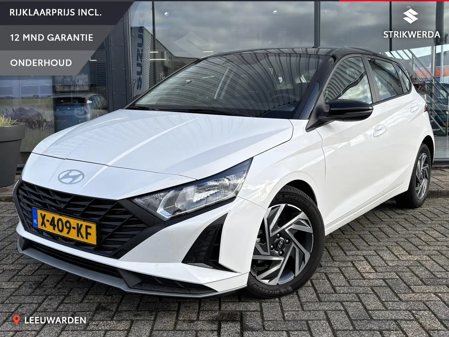 Hyundai i20 1.2 MPI Comfort Lmv/Carplay/AndroidAuto Blanc - 1