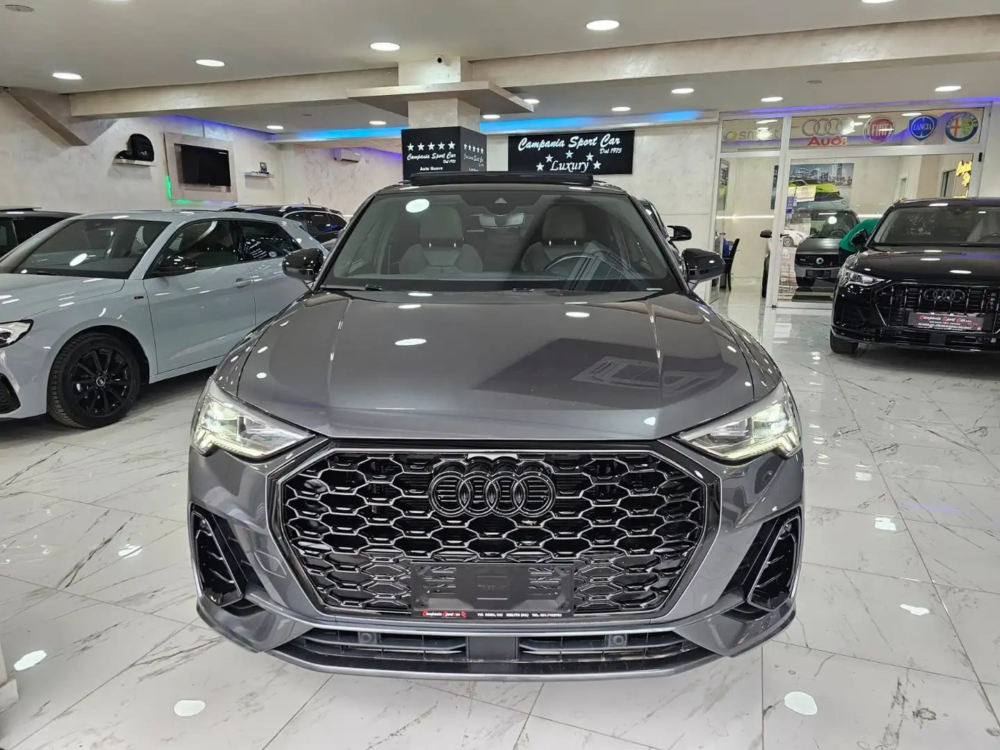 Audi Q3 SPORTBACK S-LINE BLACK LINE 35 TDI 150CV S-TRONIC Grigio - 2