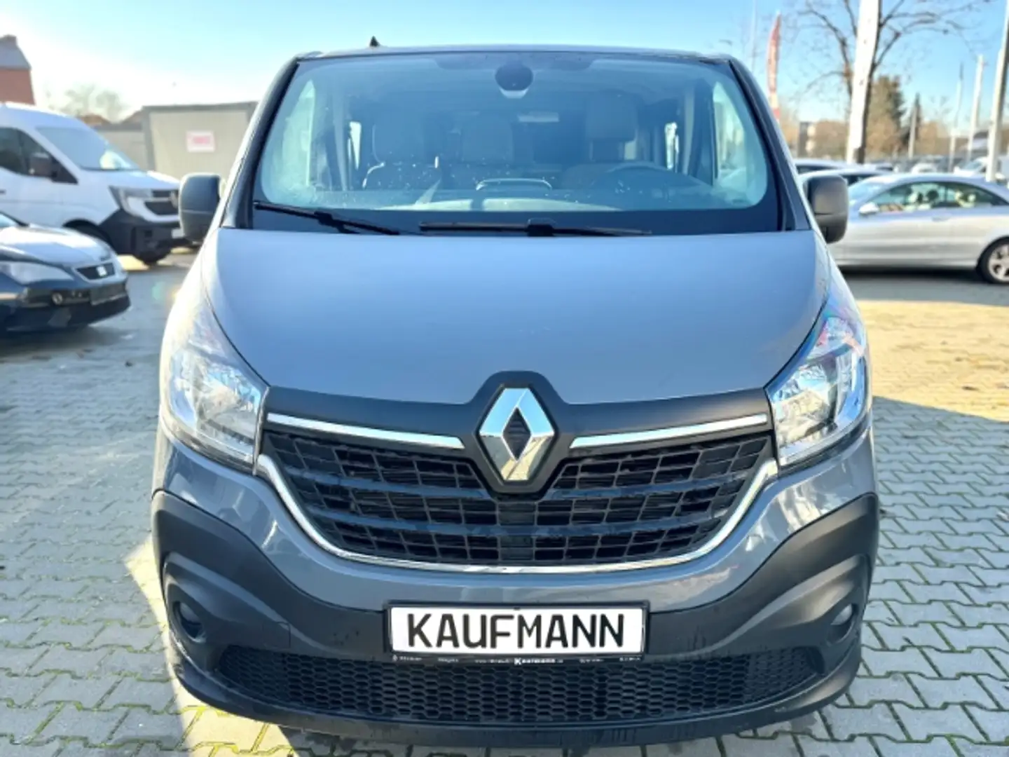 Renault Trafic L2H1 Doka 3,0t 2.0 dCi 1.HAND+AUTOM+KAMERA Grau - 2