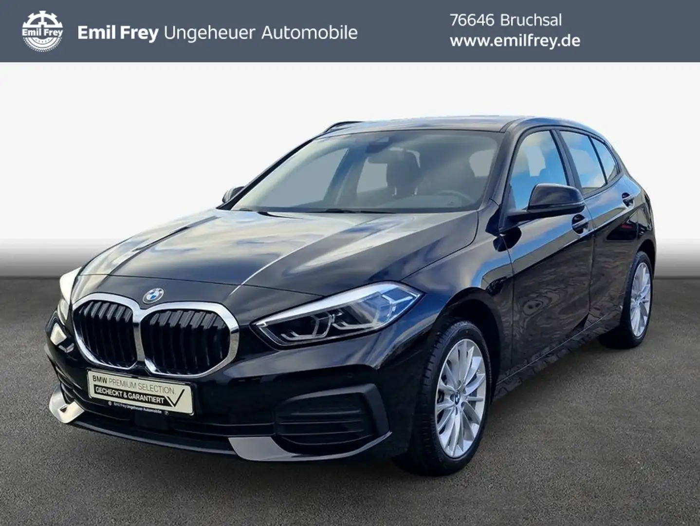 BMW 118 i Advantage Schwarz - 1