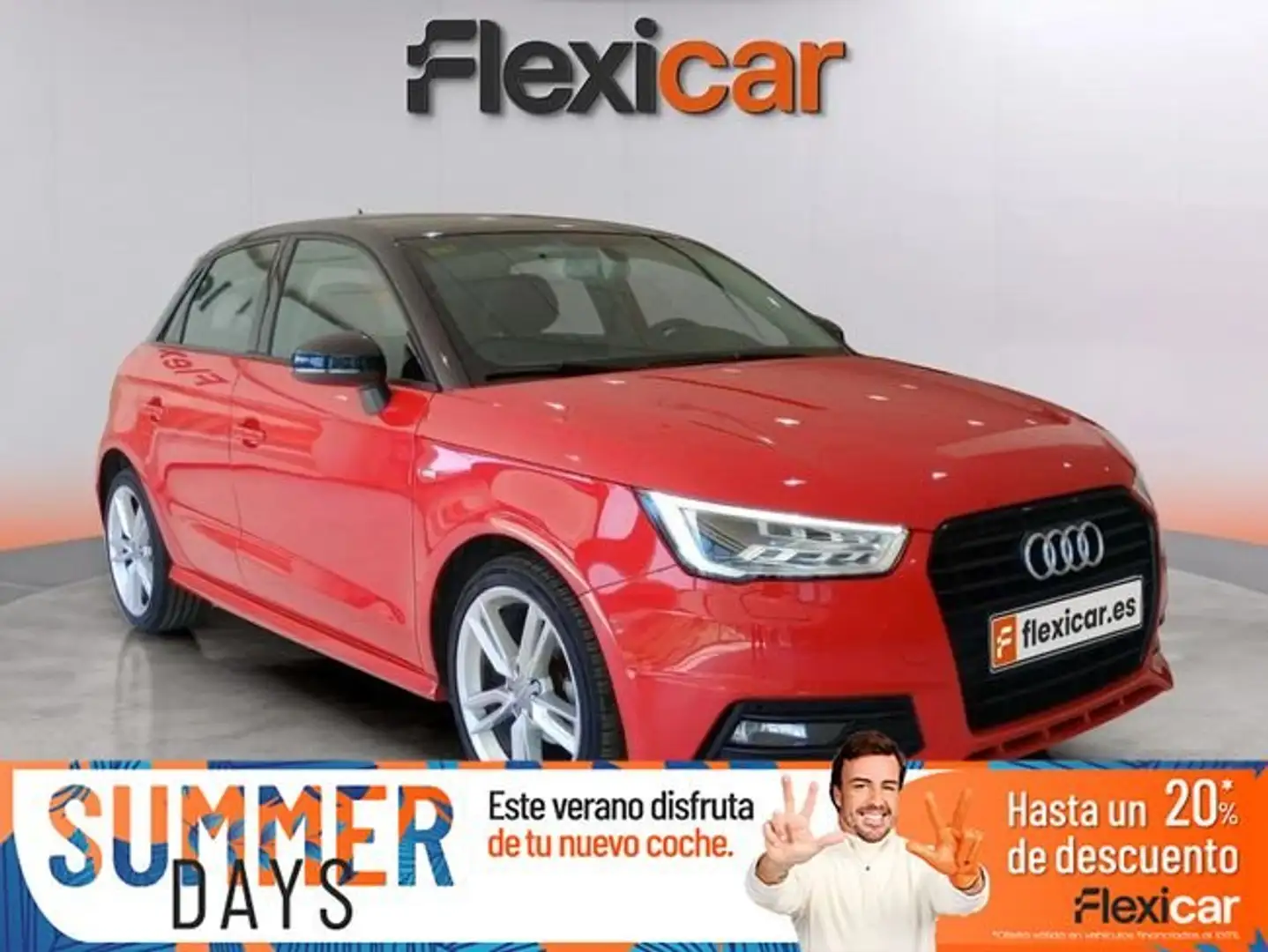 Audi A1 Adrenalin2 1.0 TFSI 70kW(95CV) Sportback Rosso - 1
