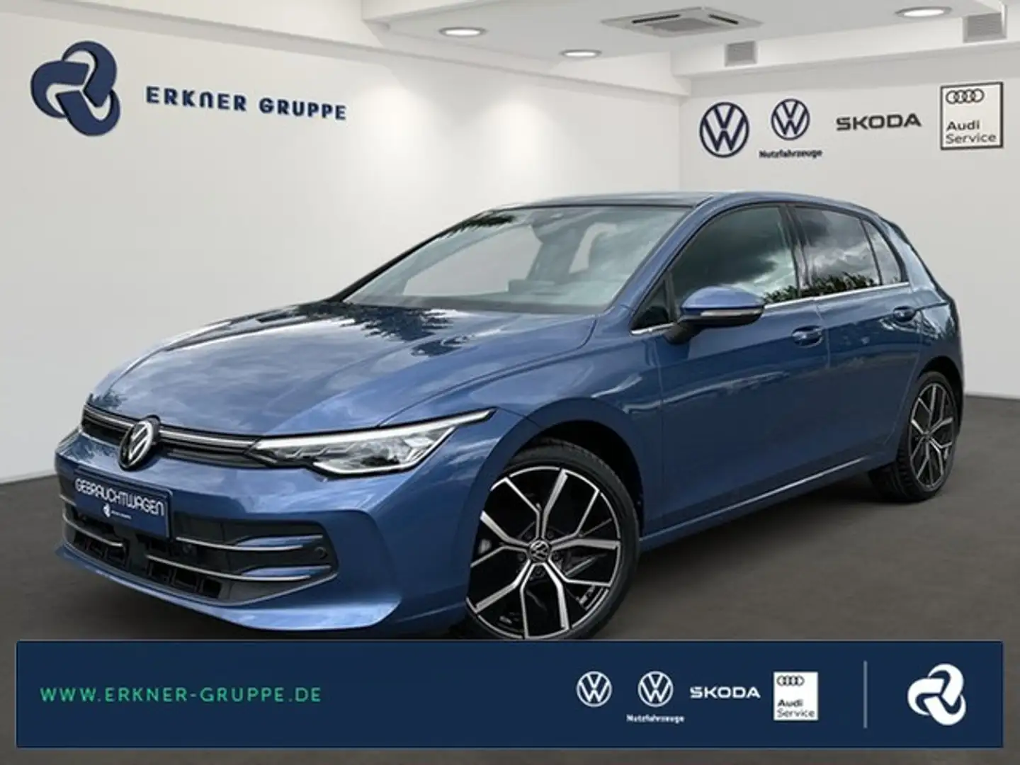 Volkswagen Golf VIII 1.5eTSI DSG Edition 50 PANO+HUD+LED+++ Blau - 1