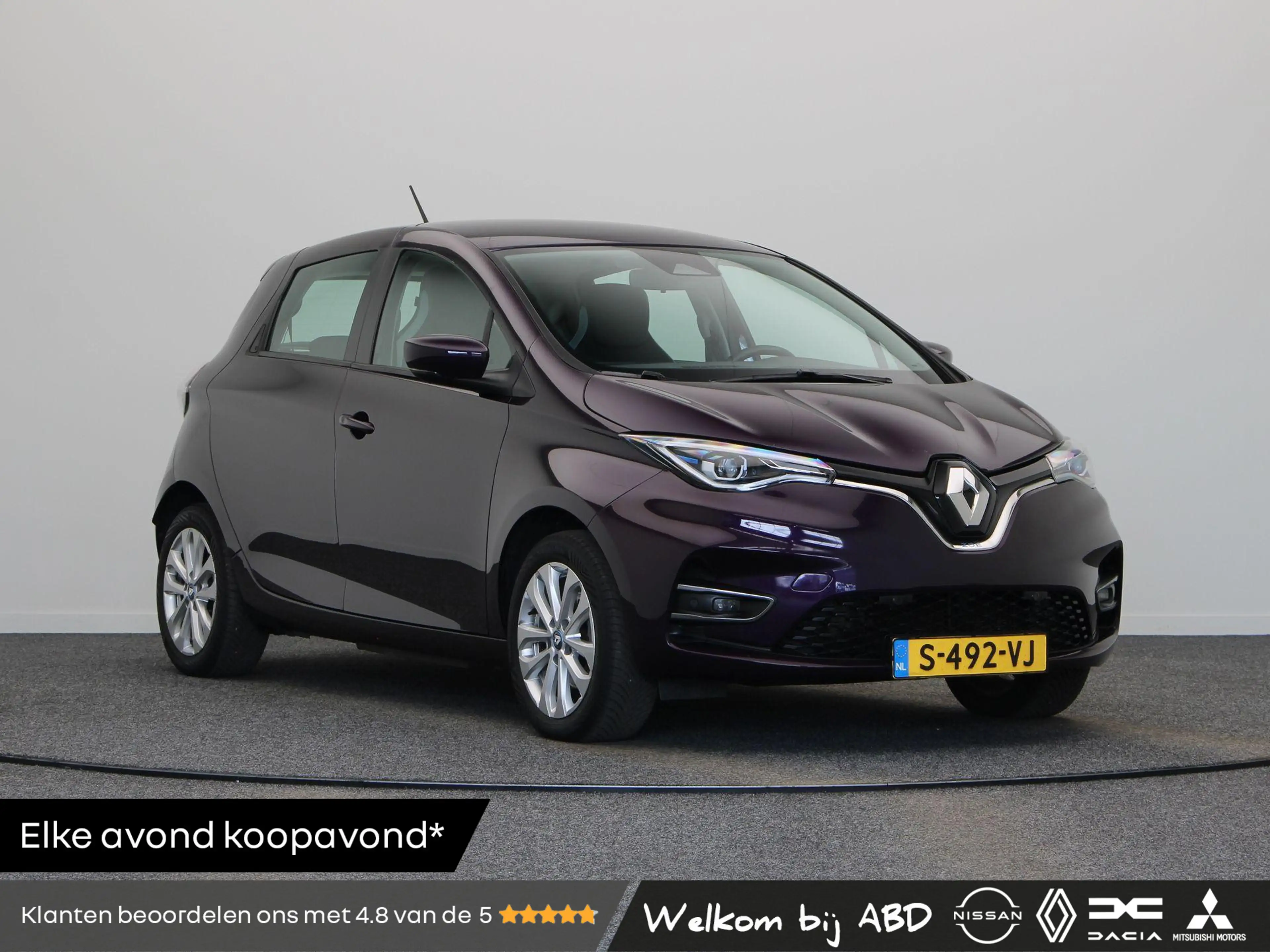 Renault ZOE R135 Zen 52 kWh (ex Accu) | Huur Accu | Stoel verw