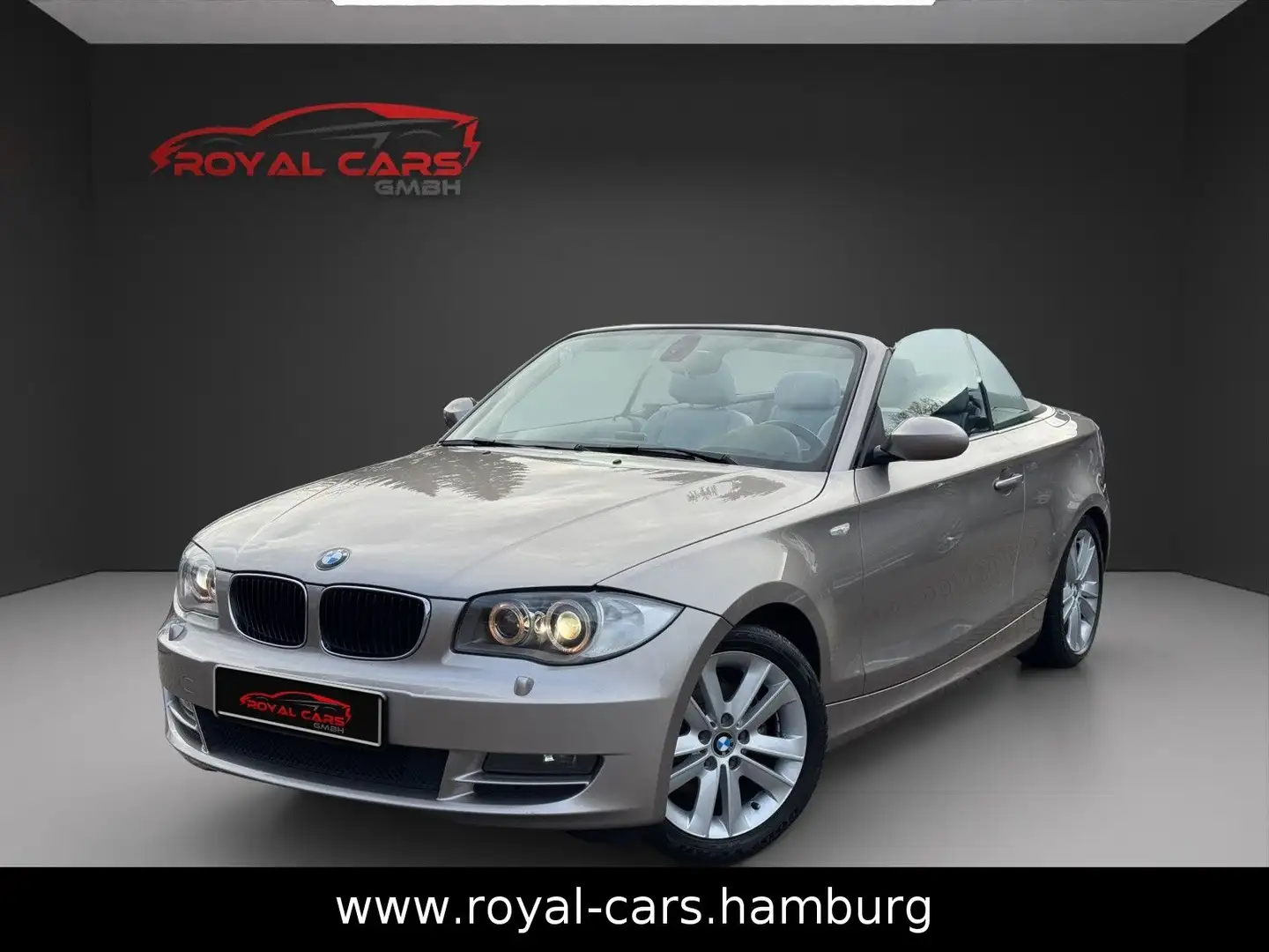 BMW 120 i Cabrio NAVI*KLIMA*SHZ*PDC*XENON*LEDER*TOP! Silber - 1