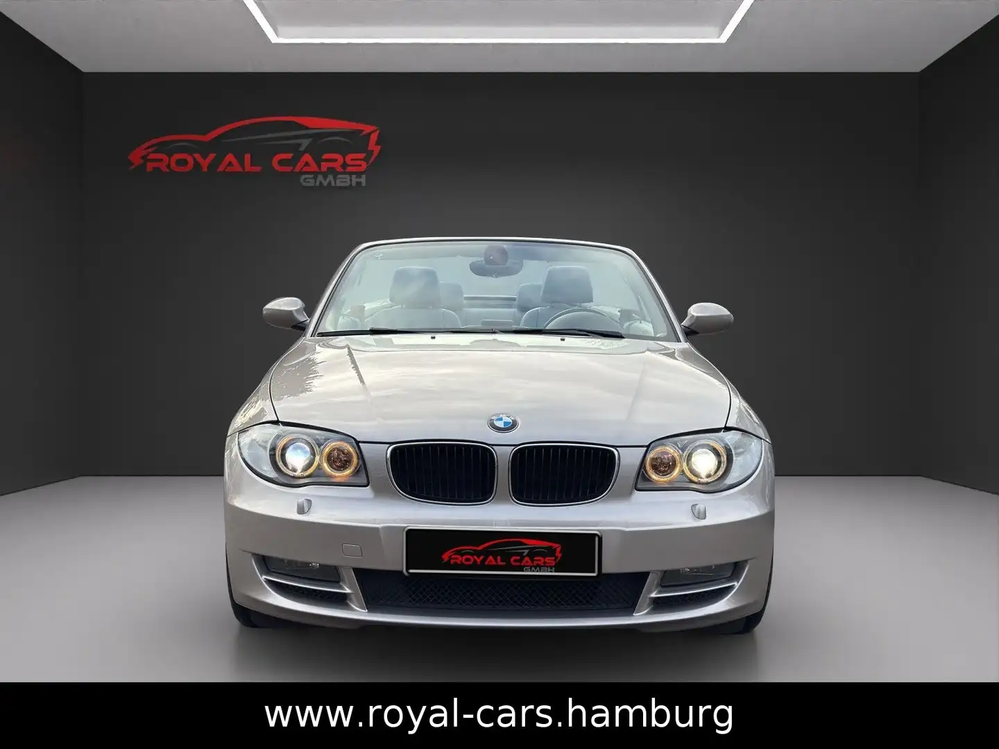 BMW 120 i Cabrio NAVI*KLIMA*SHZ*PDC*XENON*LEDER*TOP! Silber - 2