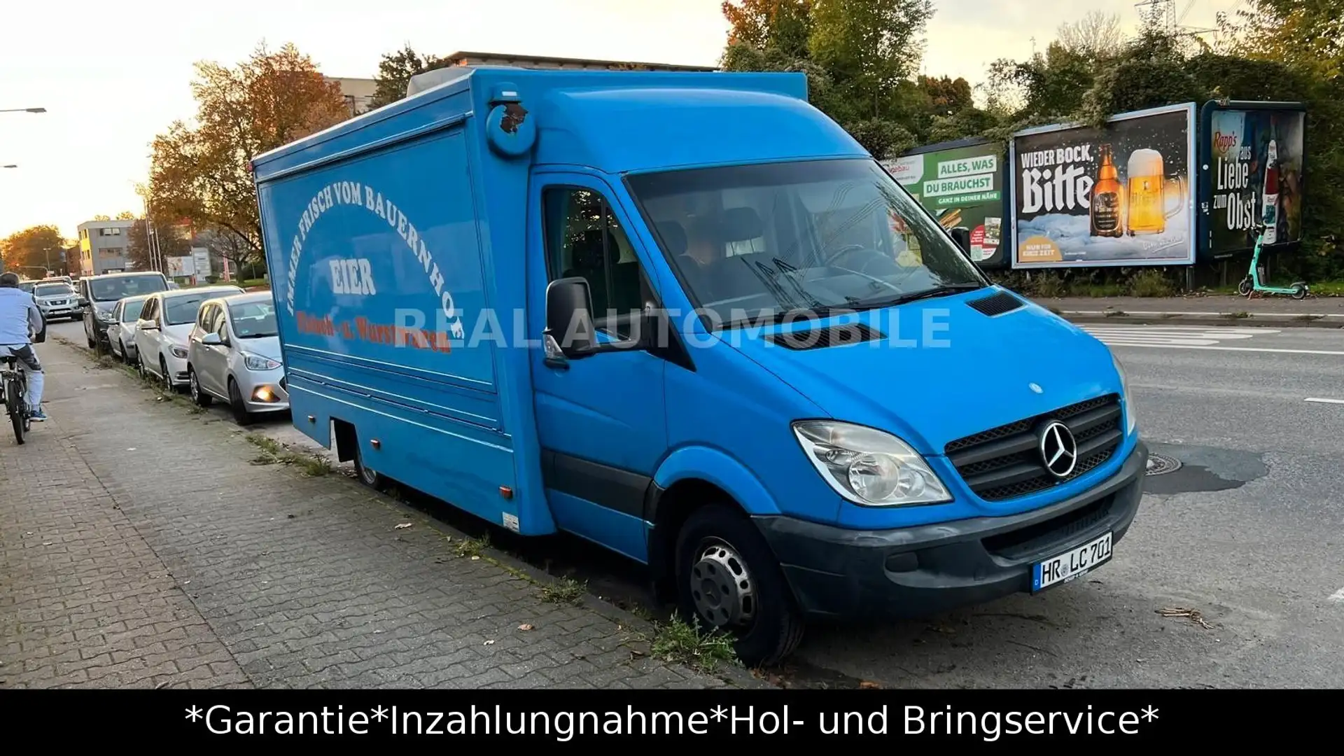 Mercedes-Benz Sprinter II IMBISSWAGEN MIT EINRICHTUNG Blau - 1