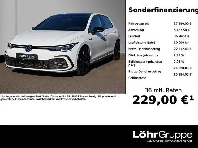 Volkswagen Golf GTD 2.0 TDI DSG IQ Light, AHK, Navi