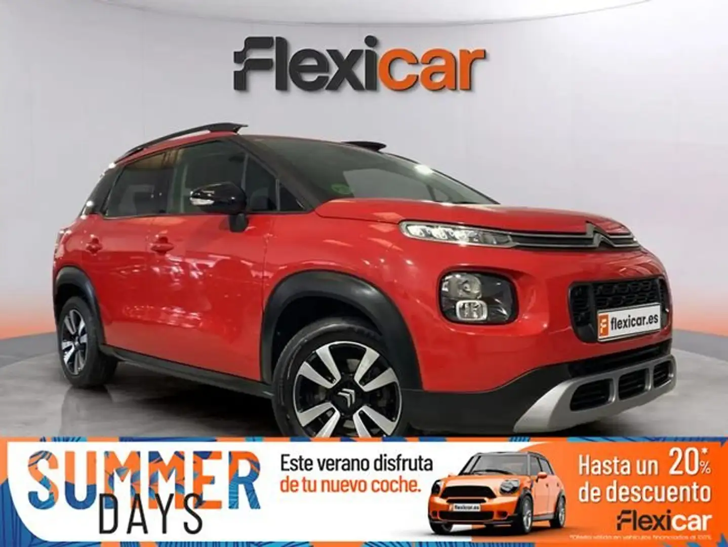 Citroen C3 Aircross PureTech+81kW+%28110CV%29+S%26S+FEEL Rojo - 1