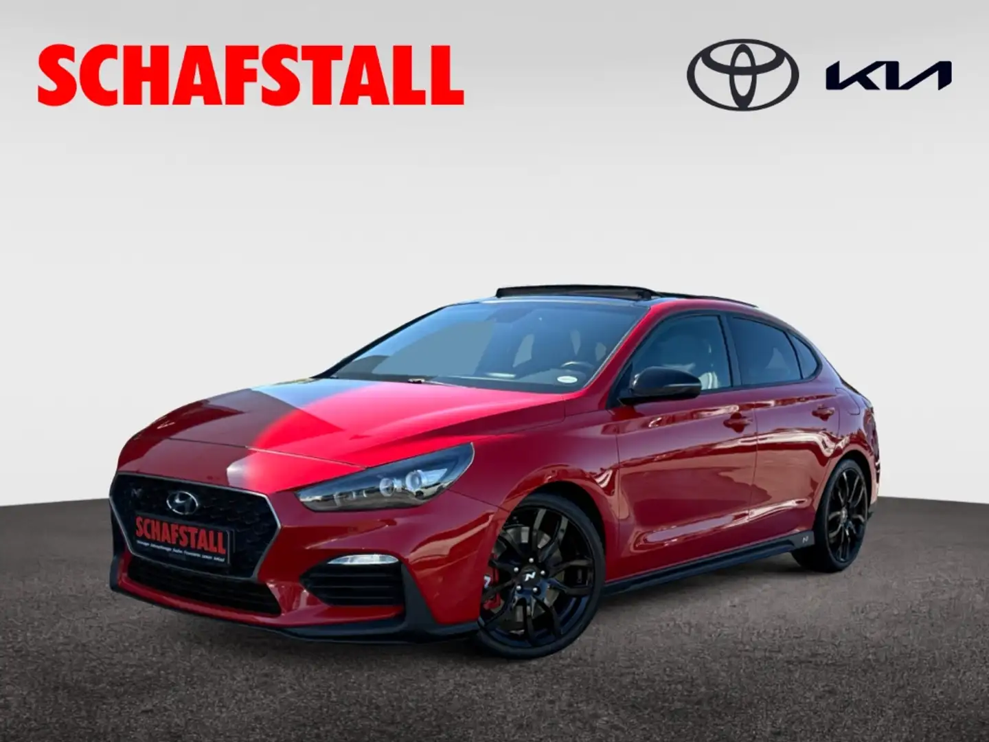 Hyundai i30 Fastback Performance T-GDI N 2.0 Panorama Navi Tem Червоний - 1