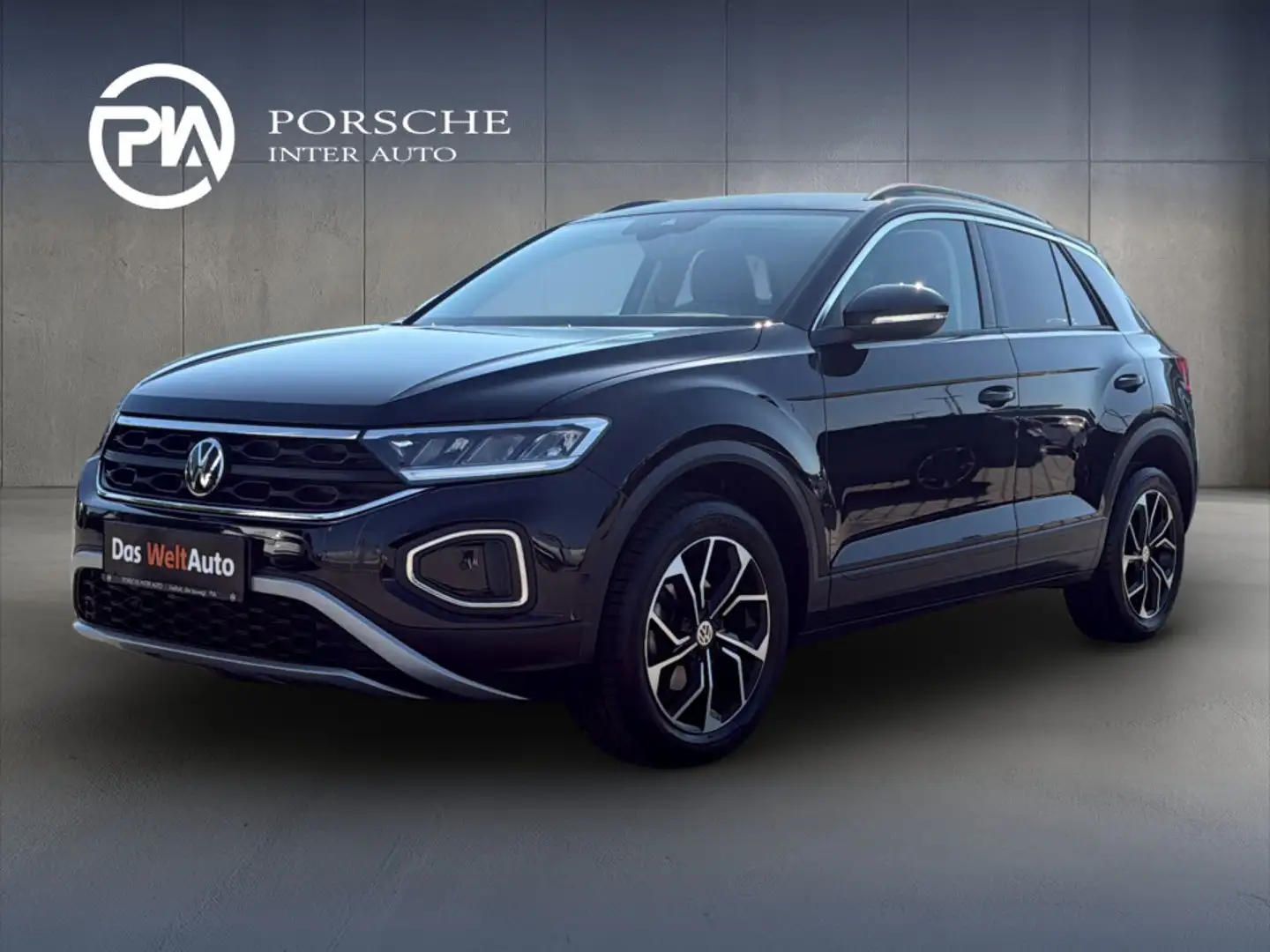 Volkswagen T-Roc Life TSI Schwarz - 1