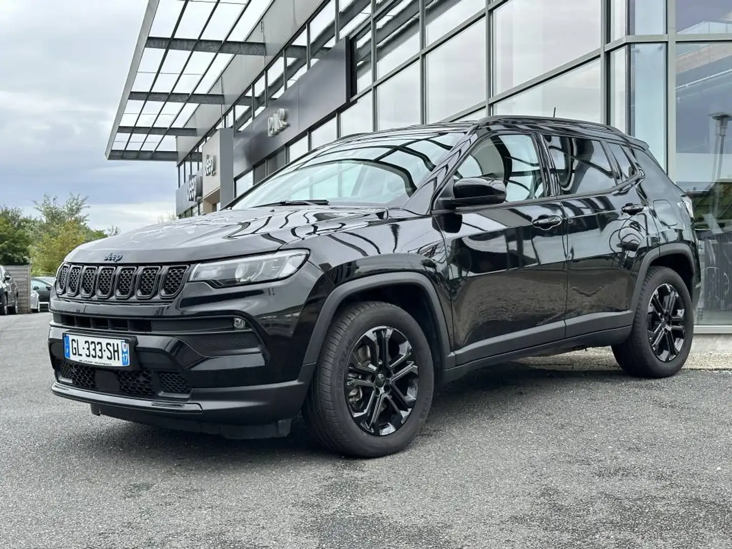 Jeep Compass COMPASS 1.3 PHEV T4 190 CH 4XE NIGHT EAGLE 130 Noir - 1