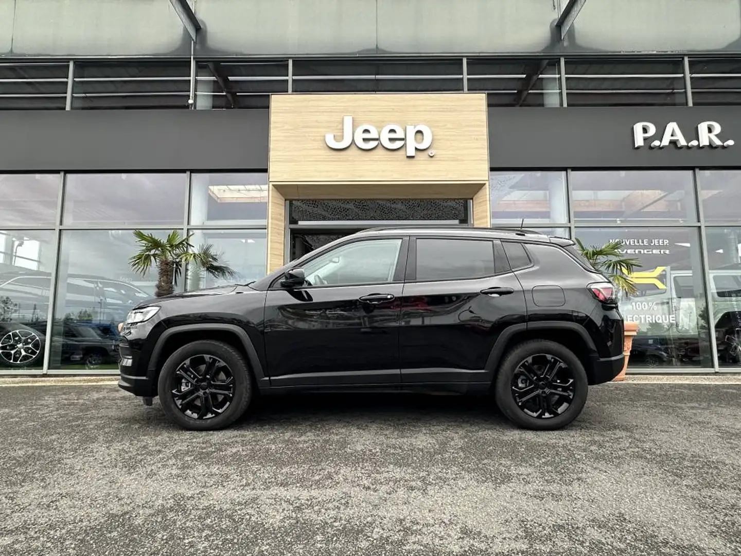 Jeep Compass COMPASS 1.3 PHEV T4 190 CH 4XE NIGHT EAGLE 130 Noir - 2