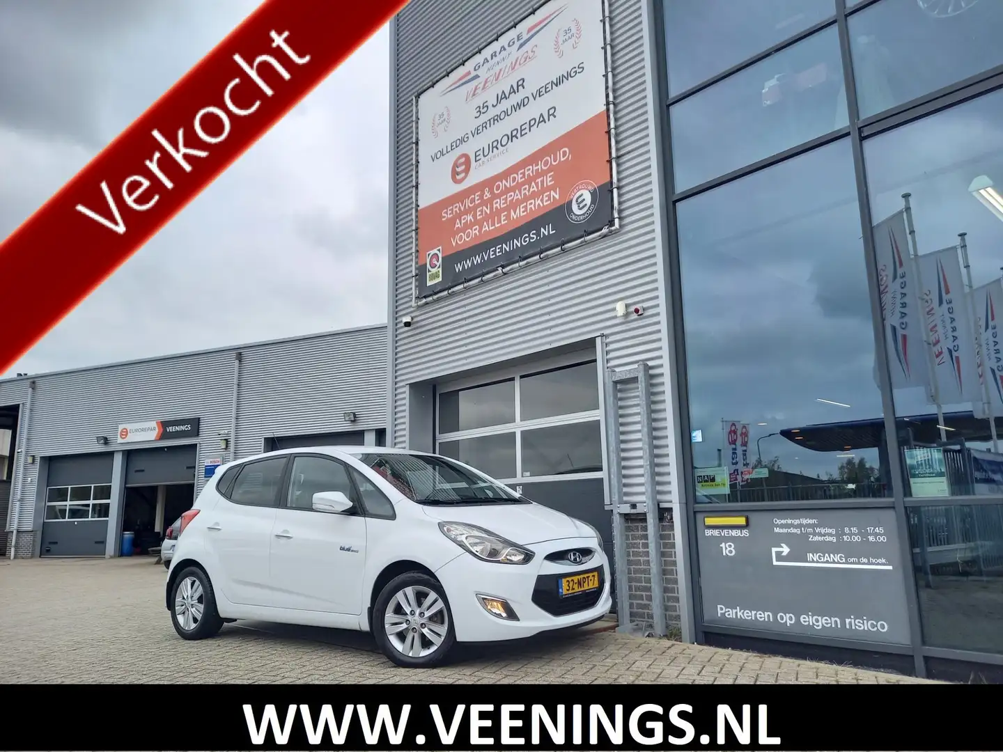 Hyundai iX20 1.4i i-Vision - TREKHAAK - NAVI - AIRCO - CRUISE - Wit - 1