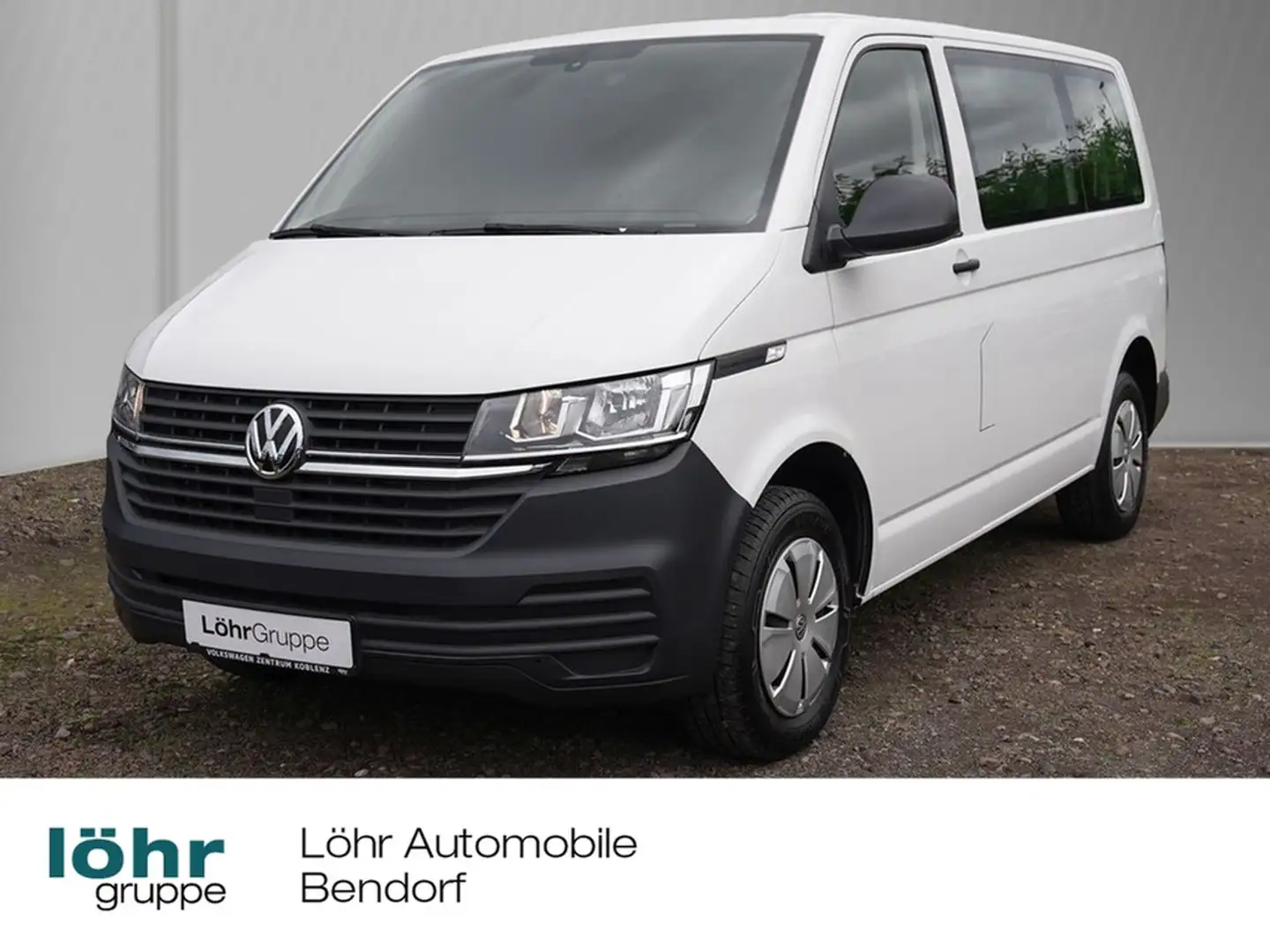 Volkswagen T6.1 Transporter Kombi 2.0 TDI 9-Sitzer *Vorb.AHK*Composition-Au... Weiß - 1