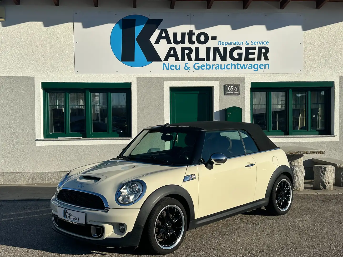 MINI Cooper S Cabrio 1,6 Blanc - 2