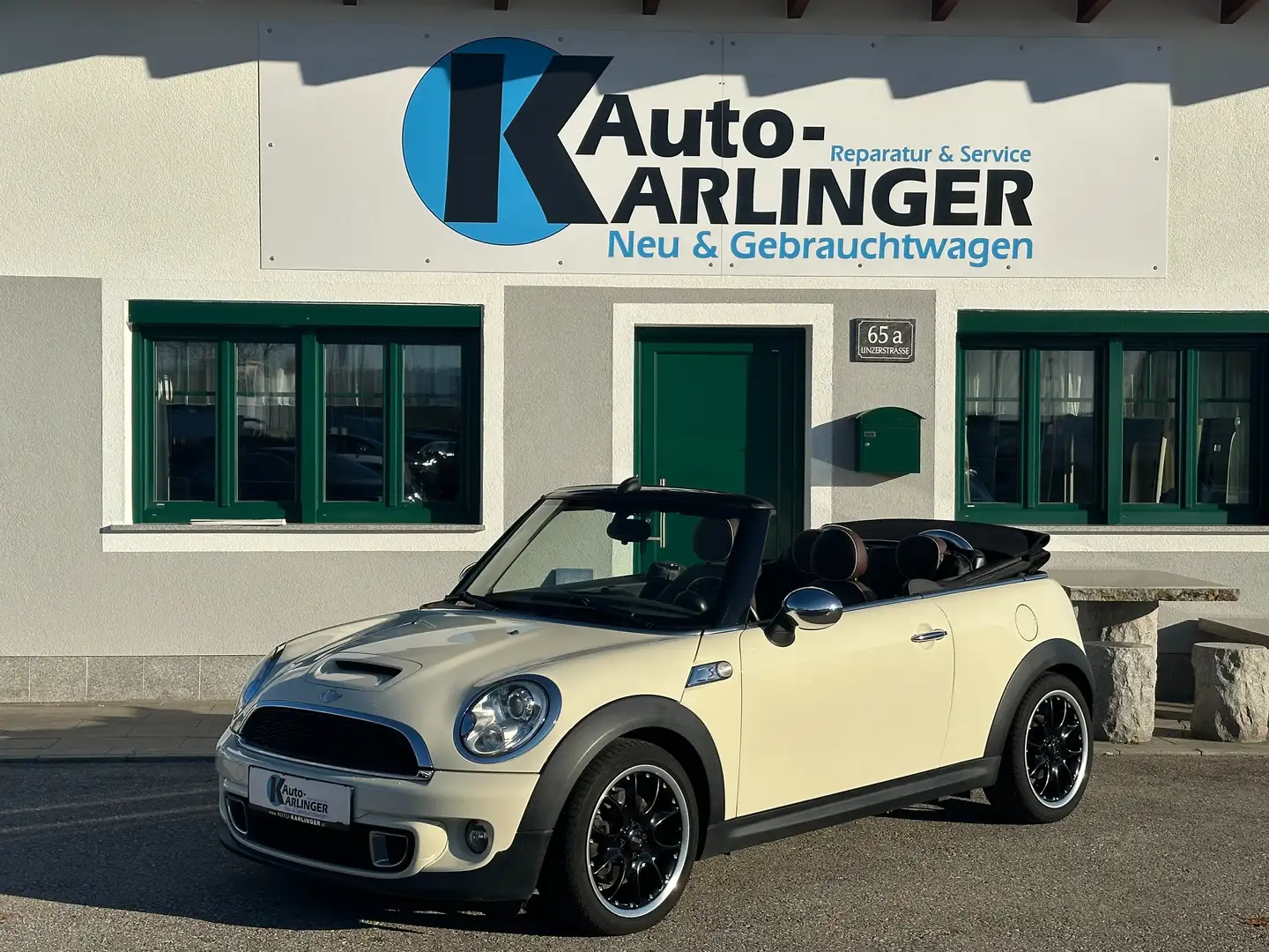 MINI Cooper S Cabrio 1,6 Blanc - 1