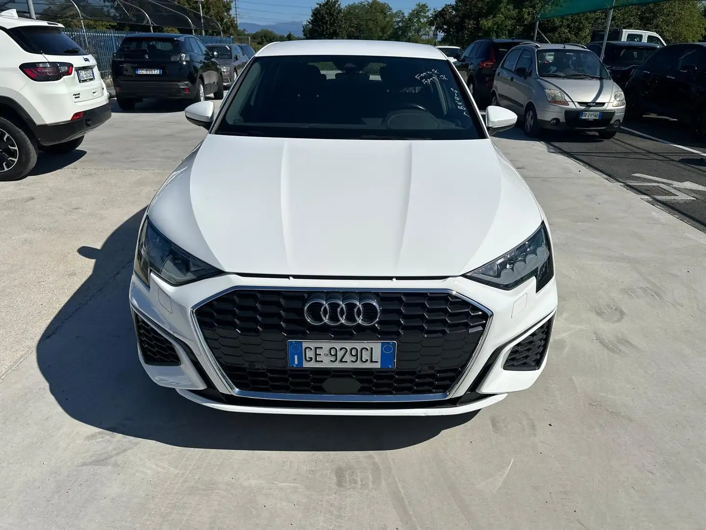 Audi A3 Sportback 30 1.5 g-tron S line s-tronic GE929CL Wit - 2