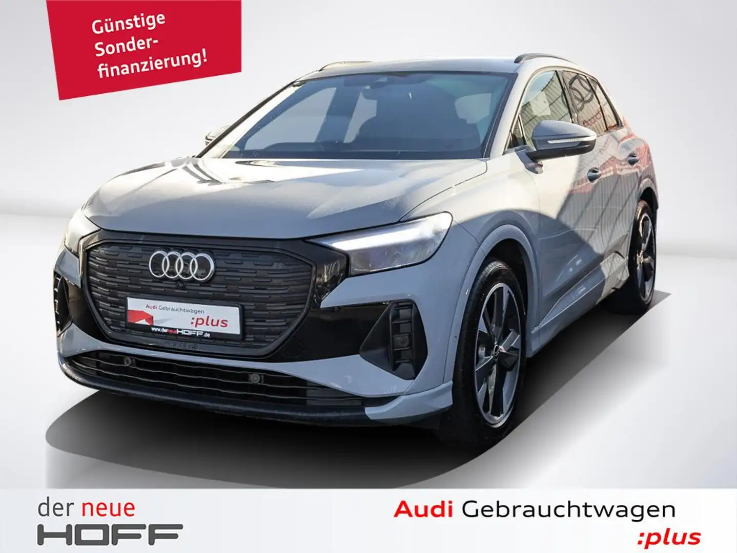 Audi Q4 e-tron 40 s - line optik schwarz plus Assitenz Plu Grau - 1