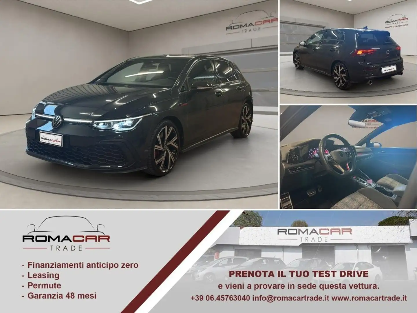 Volkswagen Golf 2.0 TSI GTI DSG LUCI AMBIENTE E FARI FULL-LED Blu/Azzurro - 1