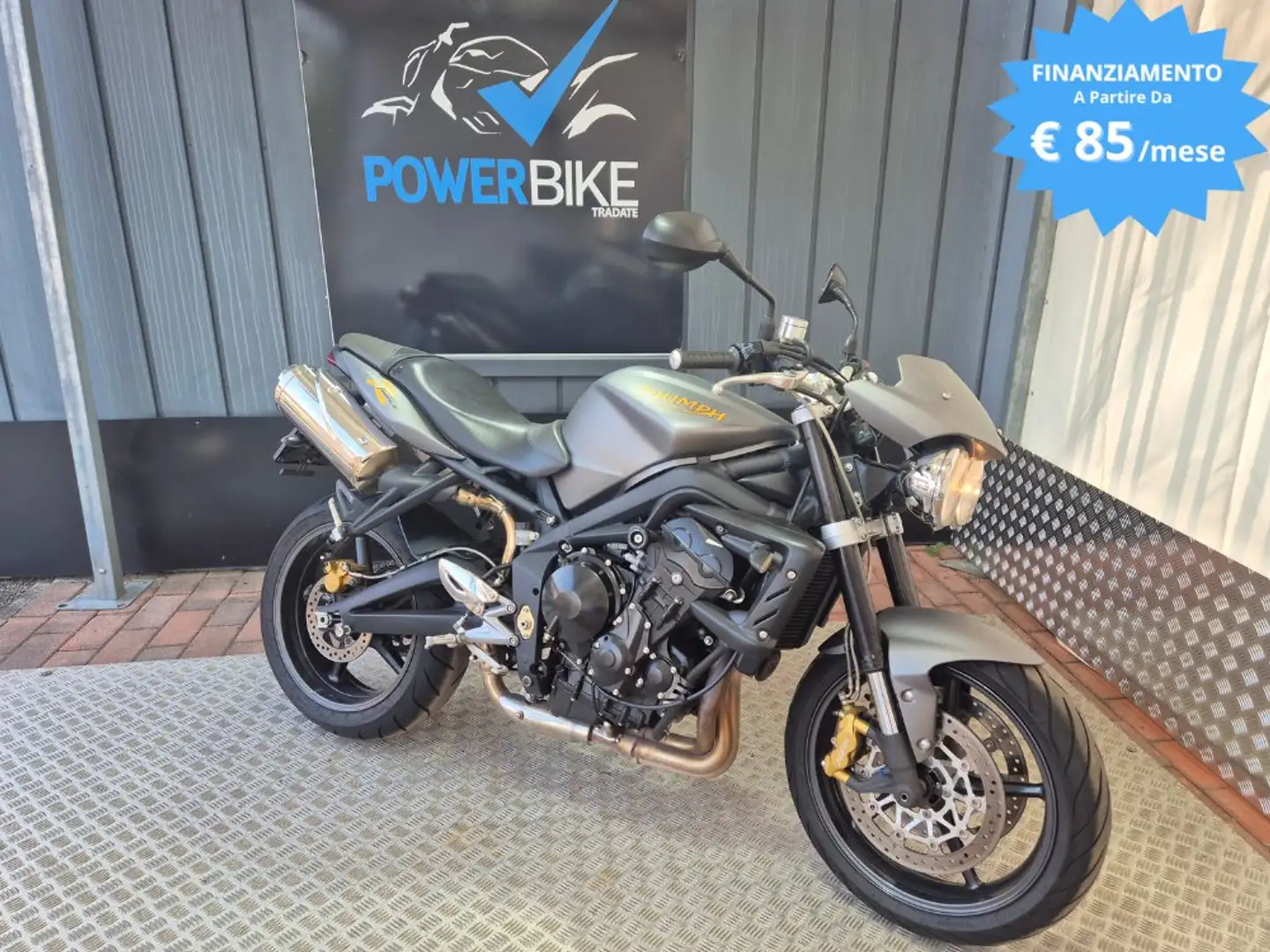 Triumph Street Triple 675 Grigio - 1