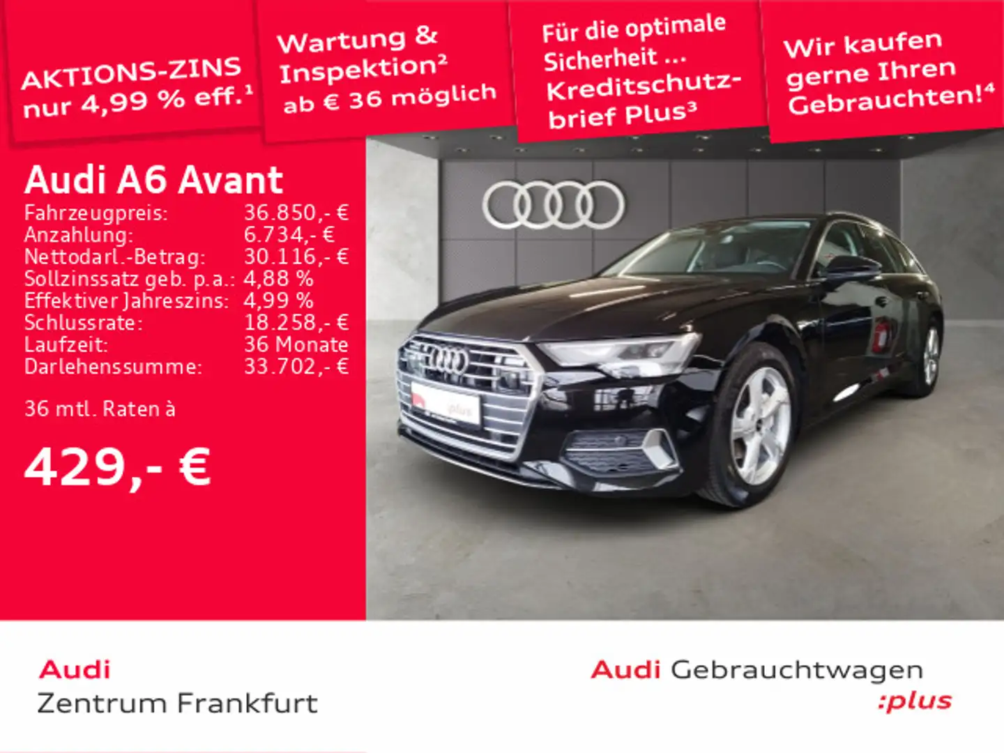 Audi A6 40 TDI quattro S tronic sport LED AHK A Czarny - 1