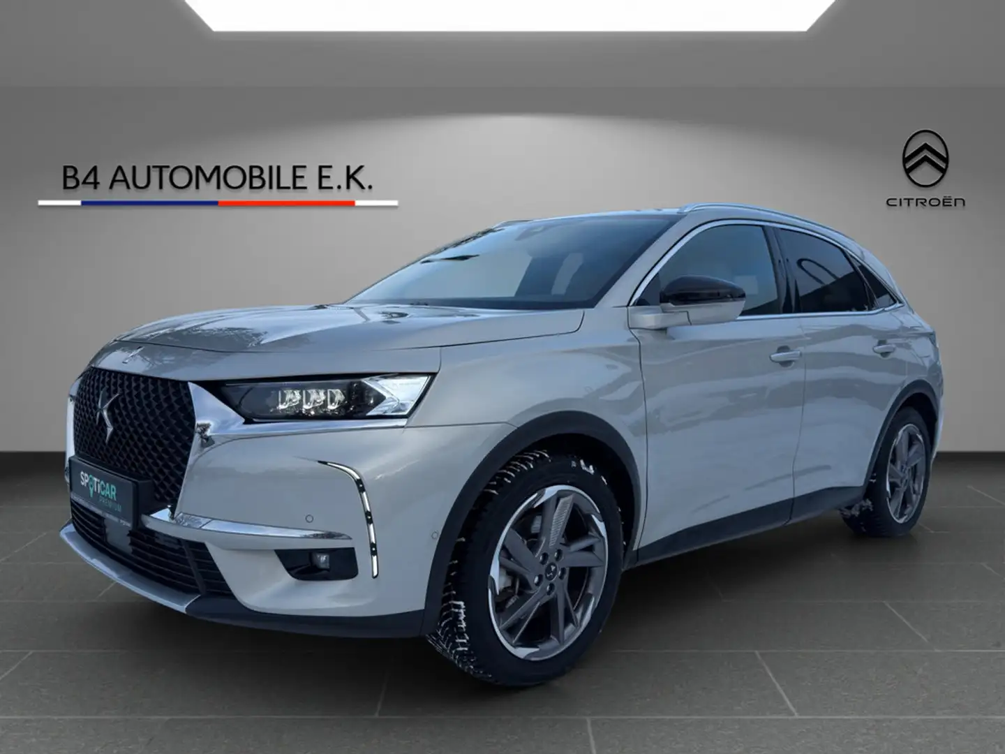 DS Automobiles DS 7 E-Tense 225 Grand Chic LEDER AHK PANO Gris - 1