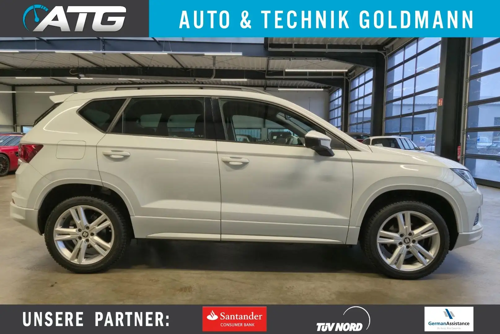 SEAT Ateca ATECA 1.5 TSI FR NAVI LED SHZ CAMERA CARPLAY AHK Alb - 1