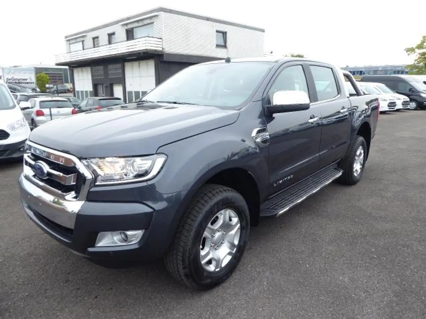 Ford Ranger Limited 3,2 TDCi Doka + Navi + AHK + PDC + Winterp Gris - 1