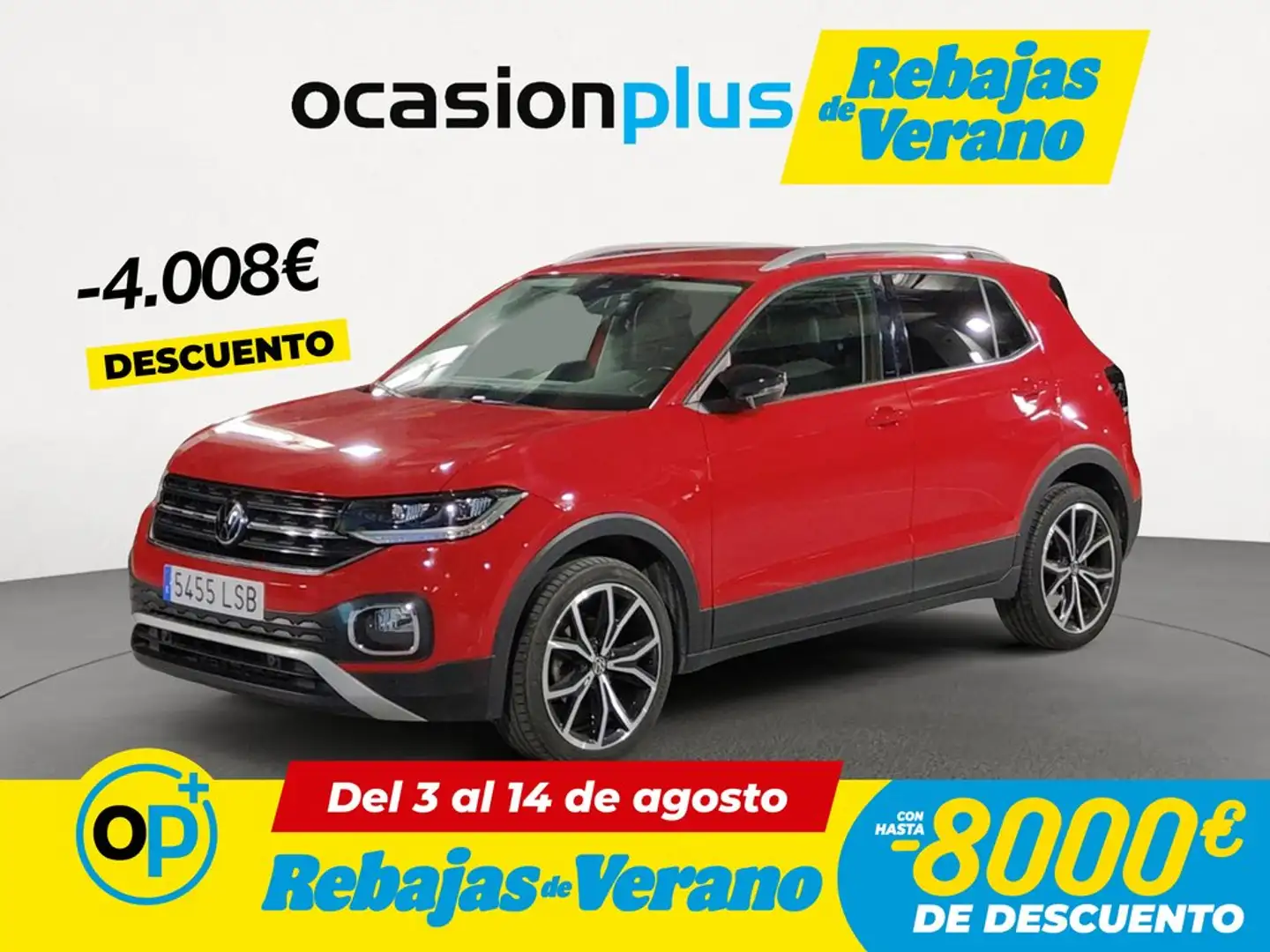 Volkswagen T-Cross 1.5 TSI Sport DSG7 110kW Rojo - 1