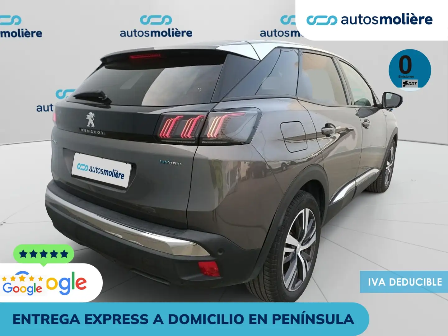 Peugeot 3008 1.6 BlueHDi Allure EAT6 120 Plateado - 2