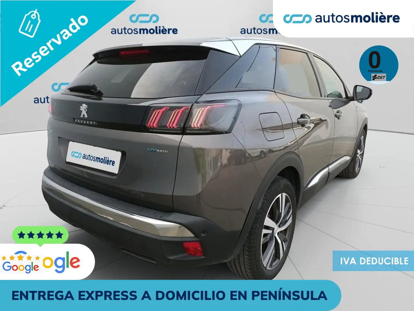Peugeot 3008 1.6 BlueHDi Allure EAT6 120 Argento - 2